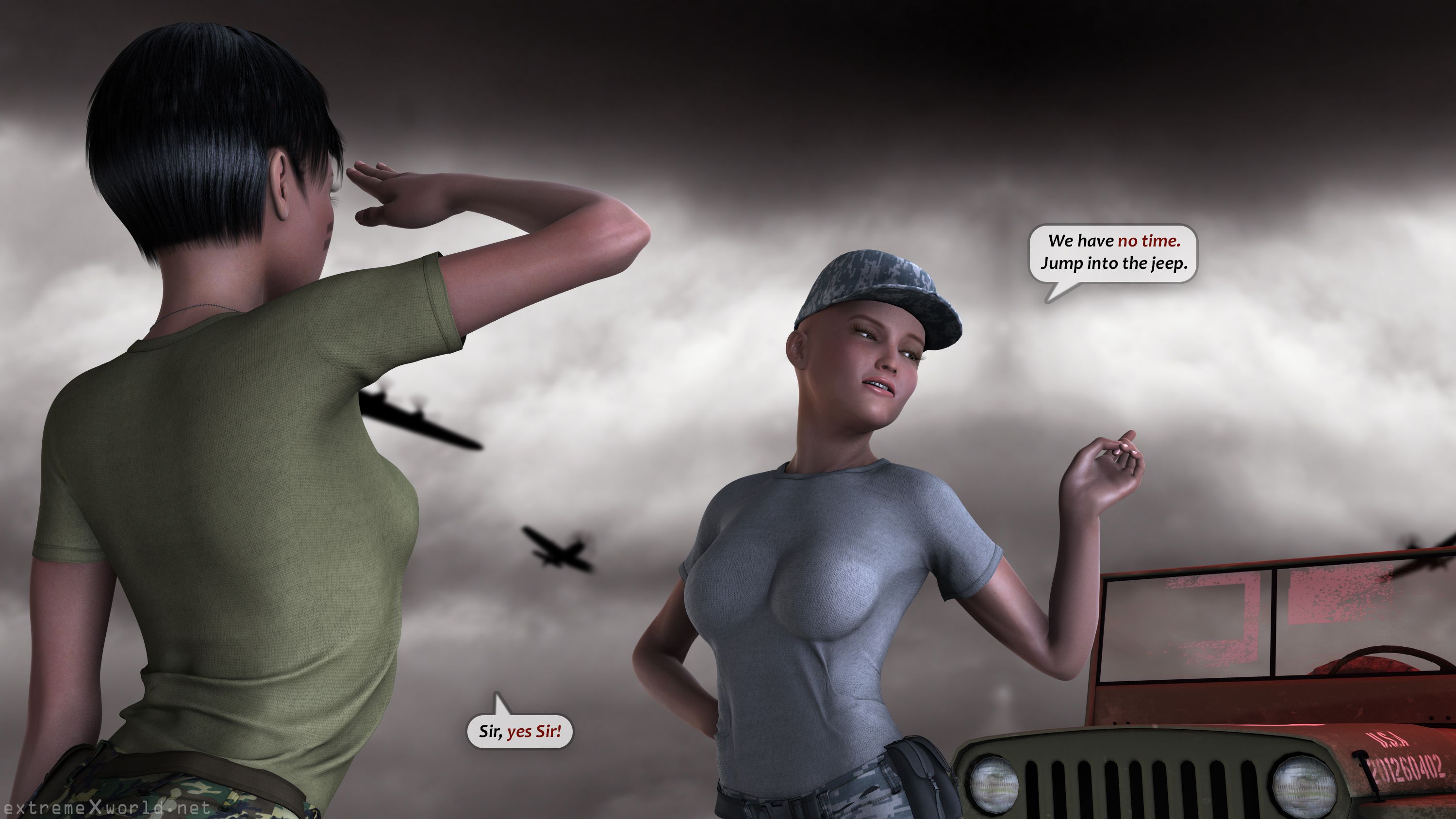Military Slut [ExtremeXWorld] 2 . Military Slut - Chapter 2 [ExtremeXWorld] – page 8