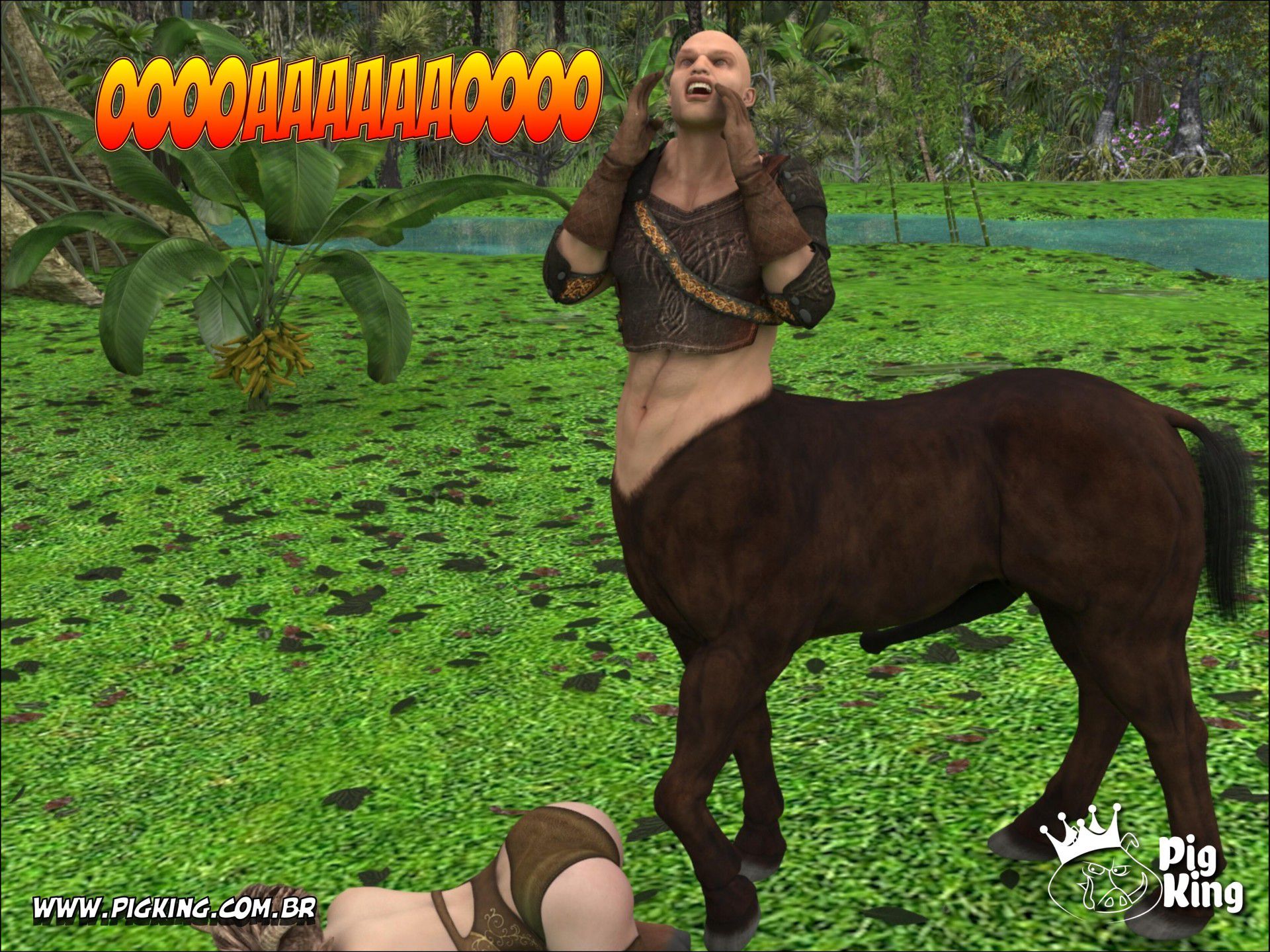 Enchanted World [PigKing] 1 . Enchanted World - Centaur on Shemale - Chapter 1 [PigKing] – page 14