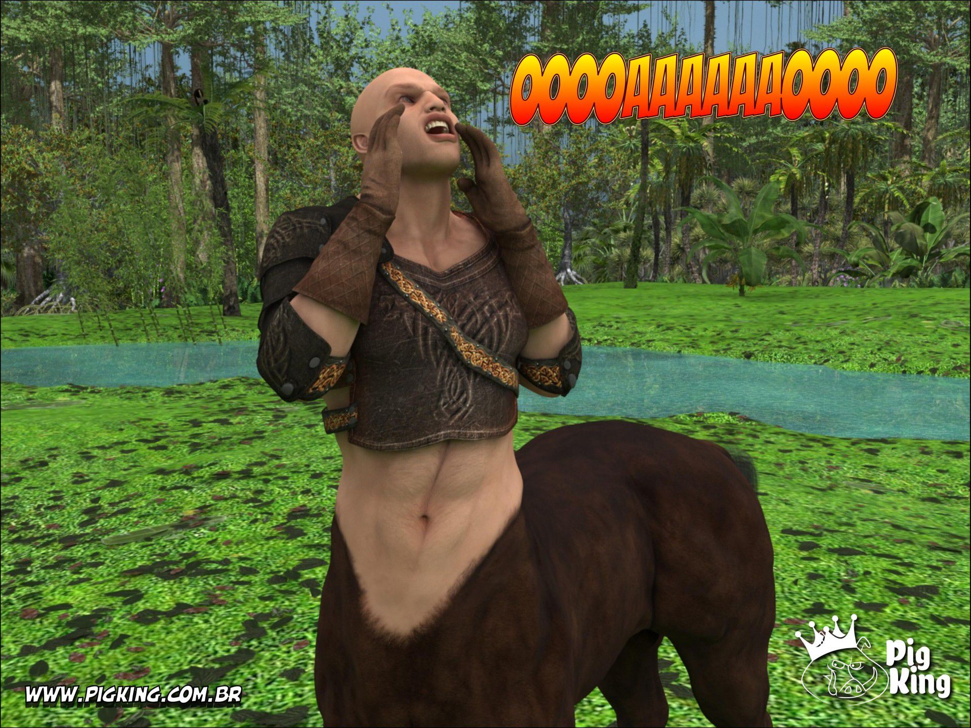 Enchanted World [PigKing] 1 . Enchanted World - Centaur on Shemale - Chapter 1 [PigKing] – page 15