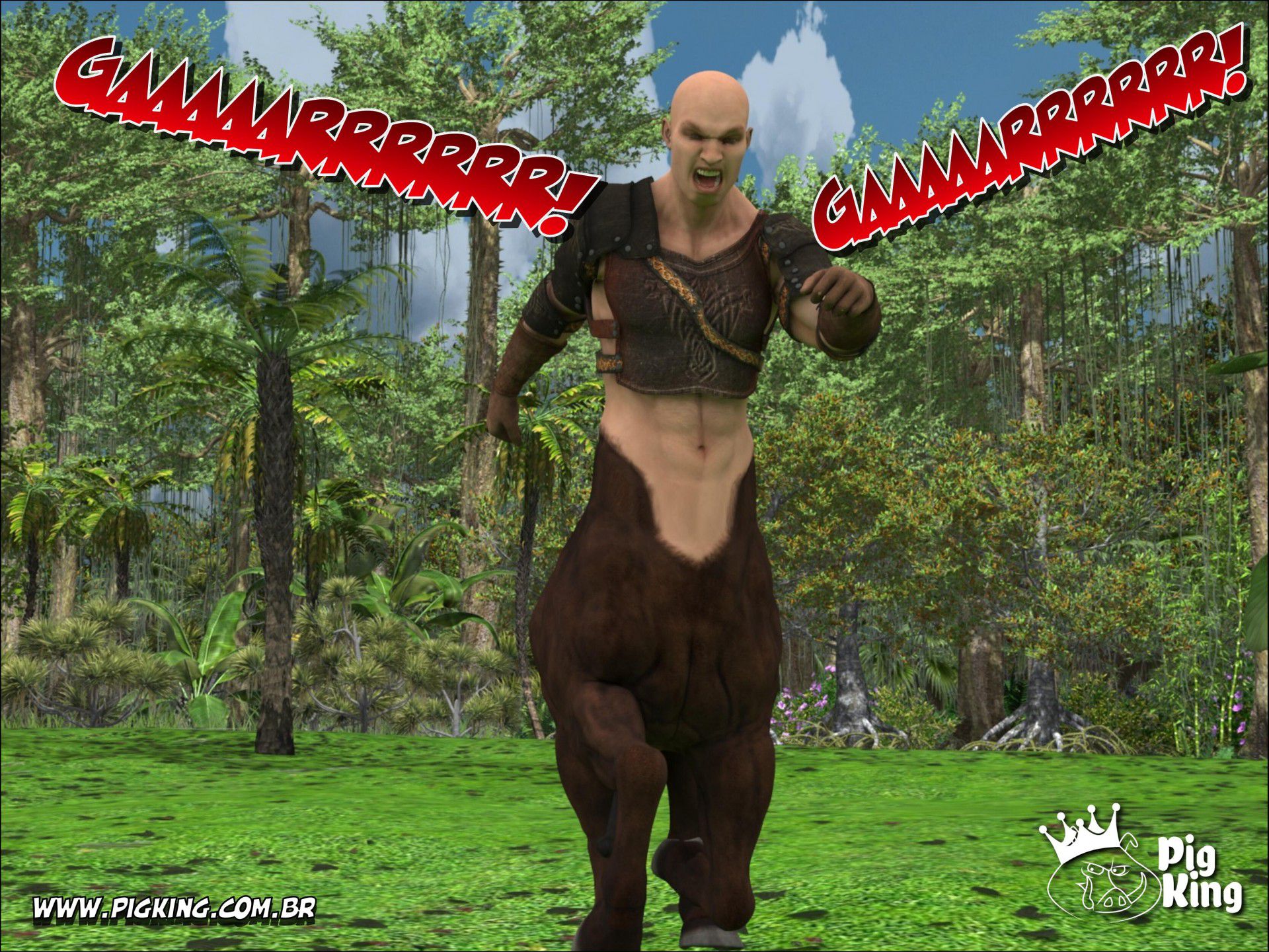 Enchanted World [PigKing] 1 . Enchanted World - Centaur on Shemale - Chapter 1 [PigKing] – page 34