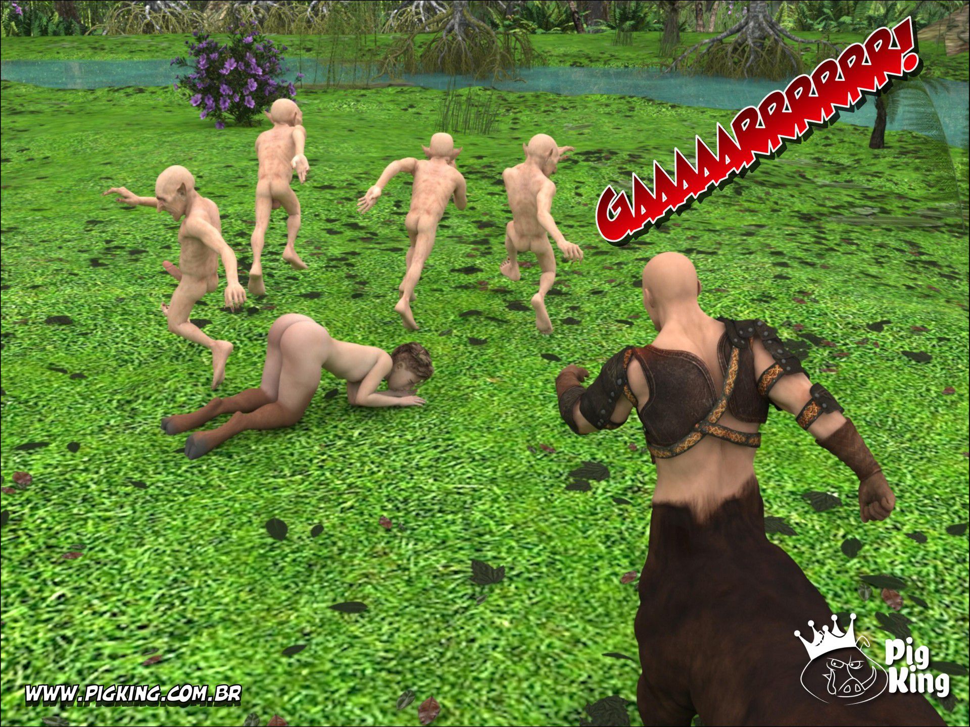 Enchanted World [PigKing] 1 . Enchanted World - Centaur on Shemale - Chapter 1 [PigKing] – page 35