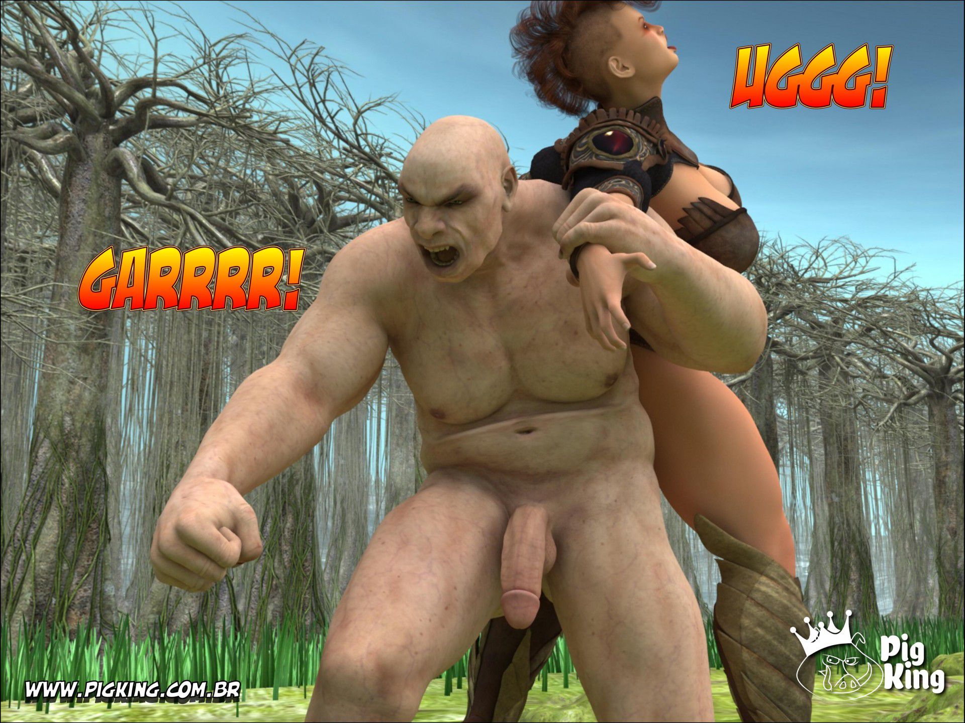 Enchanted World [PigKing] 2 . Enchanted World - Monster on Woman - Chapter 2 [PigKing] – page 18
