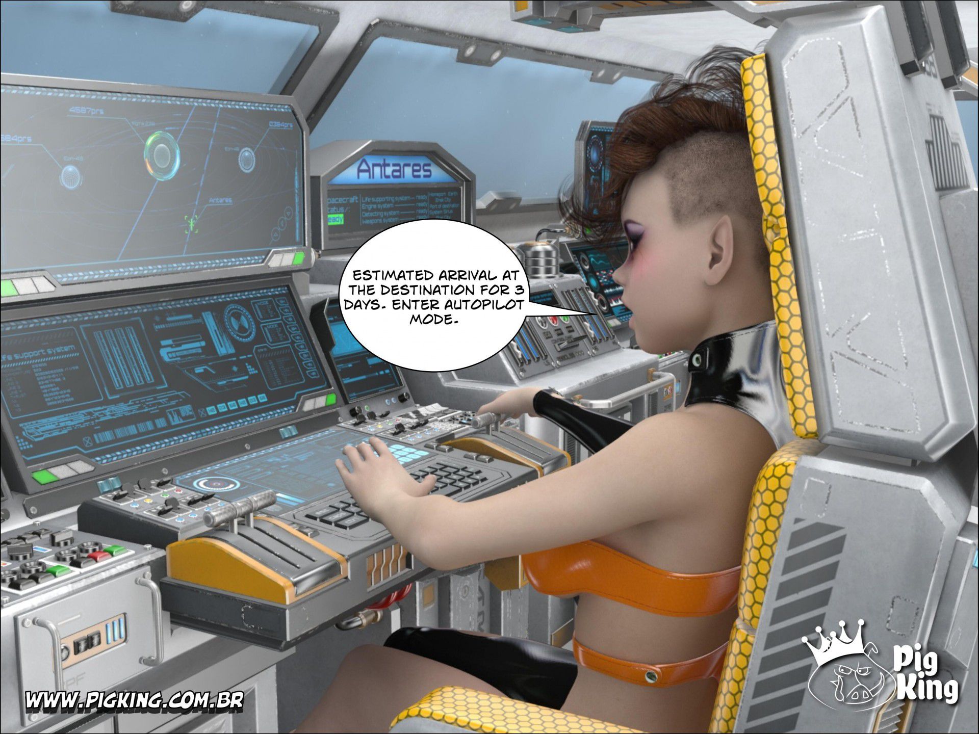 Beyond The Worlds [PigKing] 1 . Beyond The Worlds - Chapter 1 [PigKing] – page 11