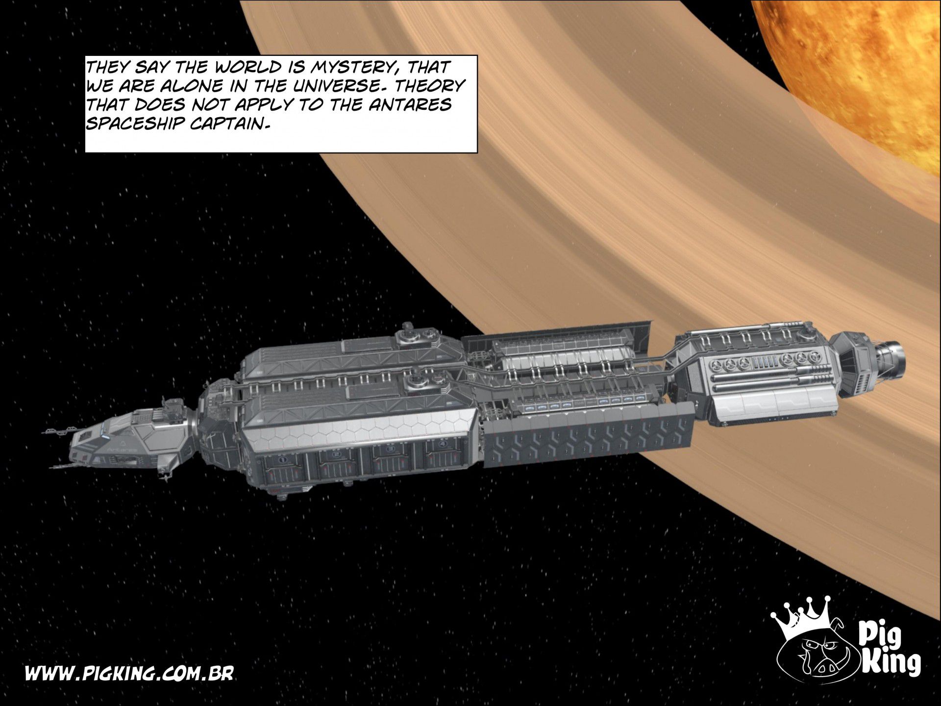 Beyond The Worlds [PigKing] 1 . Beyond The Worlds - Chapter 1 [PigKing] – page 2