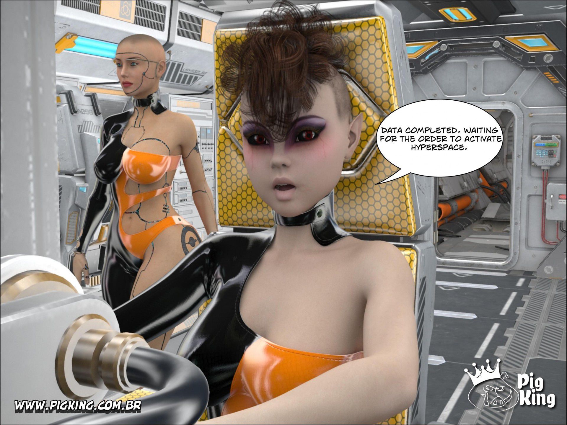 Beyond The Worlds [PigKing] 1 . Beyond The Worlds - Chapter 1 [PigKing] – page 9