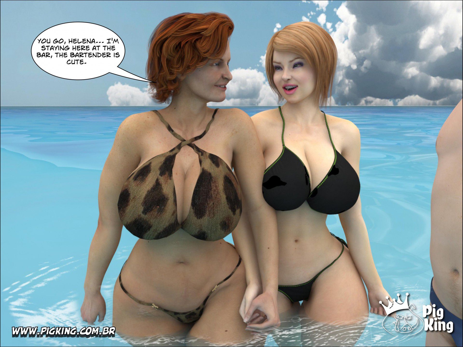 Tropical Paradise – Leonard, Helena, Katherine, Nininho [PigKing] 2 . Tropical Paradise - Leonard, Helena, Carlos, Augusto - Chapter 2 [PigKing] – page 30
