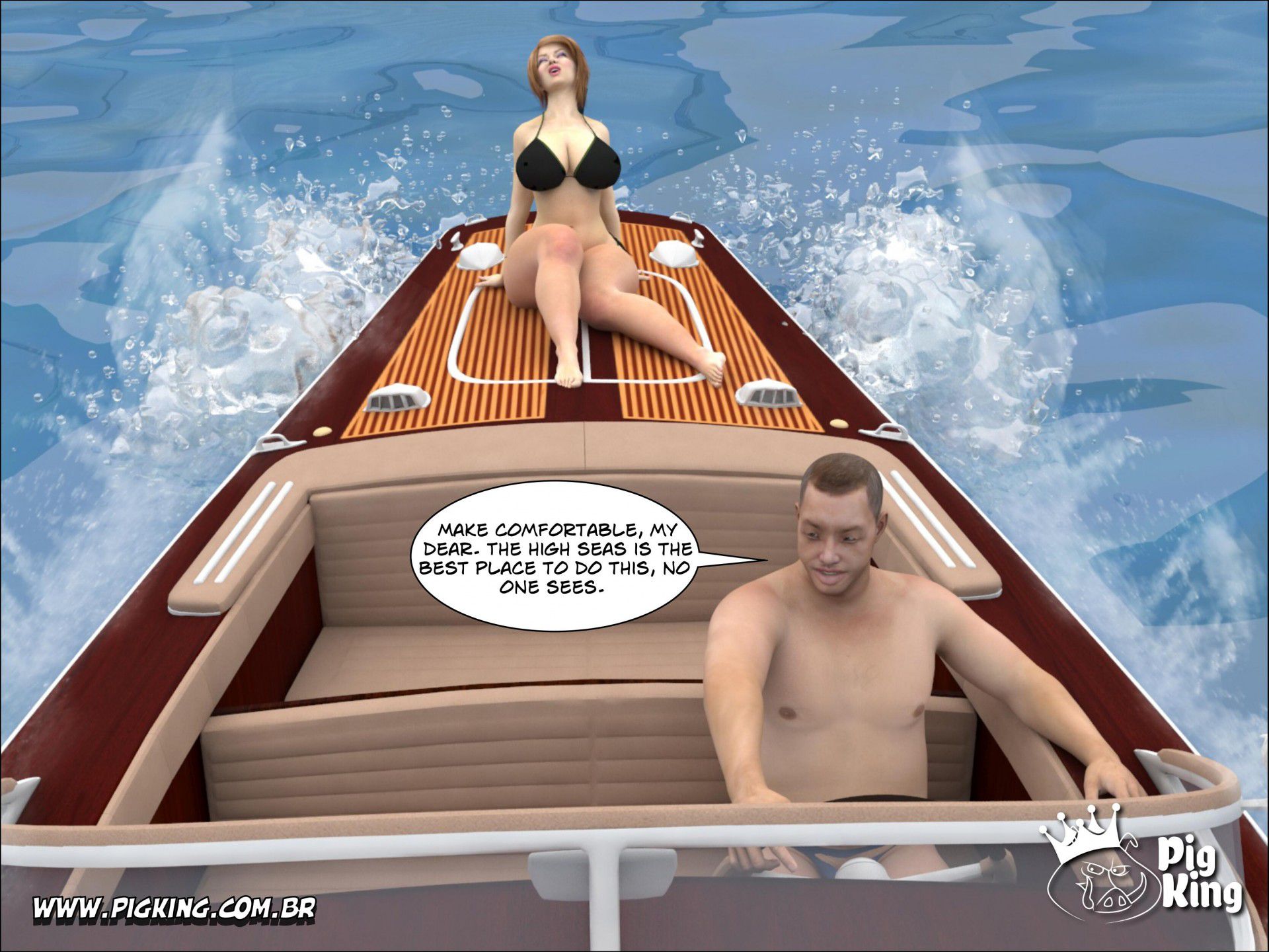 Tropical Paradise – Leonard, Helena, Katherine, Nininho [PigKing] 2 . Tropical Paradise - Leonard, Helena, Carlos, Augusto - Chapter 2 [PigKing] – page 33