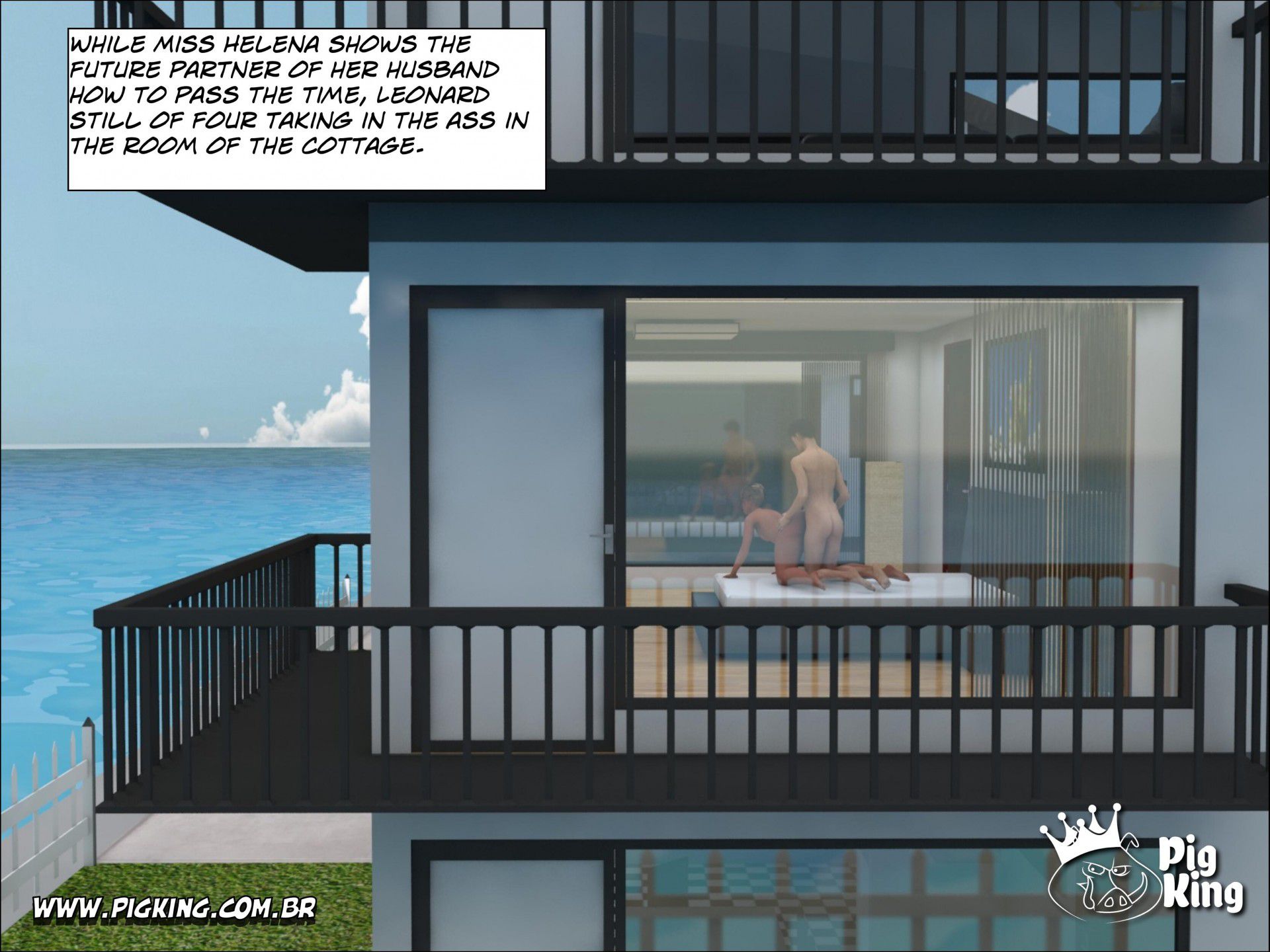 Tropical Paradise – Leonard, Helena, Katherine, Nininho [PigKing] 2 . Tropical Paradise - Leonard, Helena, Carlos, Augusto - Chapter 2 [PigKing] – page 40
