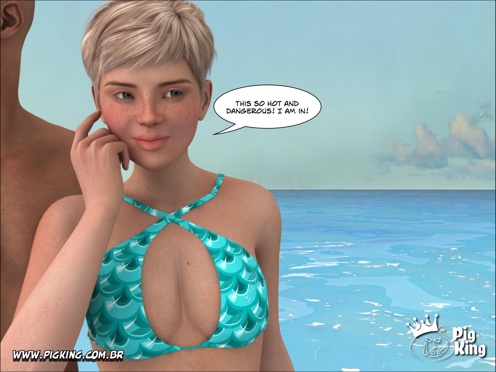Tropical Paradise – Leonard, Helena, Katherine, Nininho [PigKing] 1 . Tropical Paradise - Leonard - Chapter 1 [PigKing] – page 20