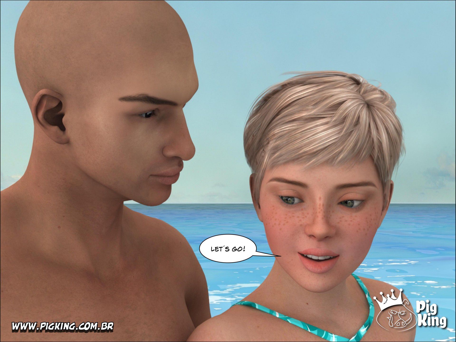 Tropical Paradise – Leonard, Helena, Katherine, Nininho [PigKing] 1 . Tropical Paradise - Leonard - Chapter 1 [PigKing] – page 23