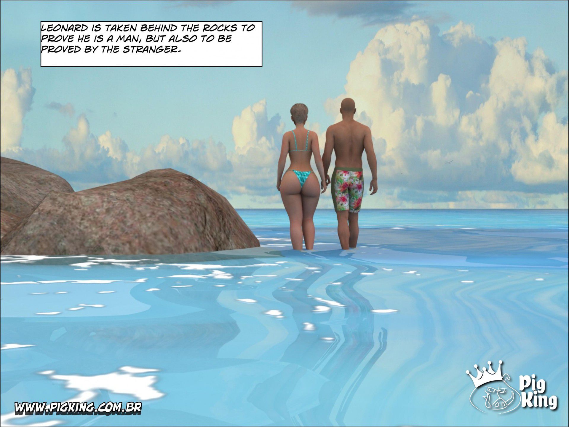 Tropical Paradise – Leonard, Helena, Katherine, Nininho [PigKing] 1 . Tropical Paradise - Leonard - Chapter 1 [PigKing] – page 24