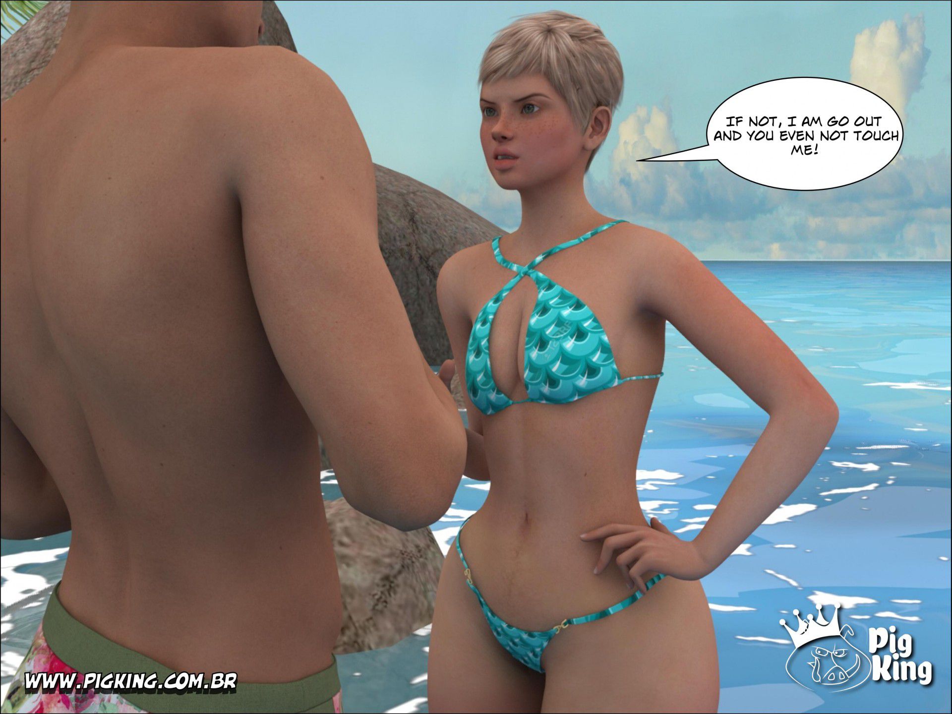 Tropical Paradise – Leonard, Helena, Katherine, Nininho [PigKing] 1 . Tropical Paradise - Leonard - Chapter 1 [PigKing] – page 28