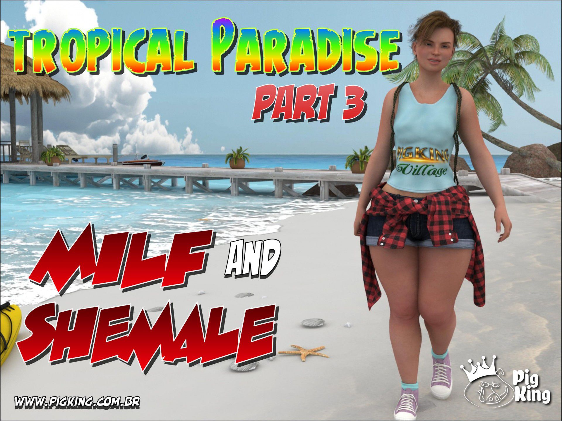 Tropical Paradise – Leonard, Helena, Katherine, Nininho [PigKing] 3 . Tropical Paradise - Nininho - Chapter 3 [PigKing] – page 1