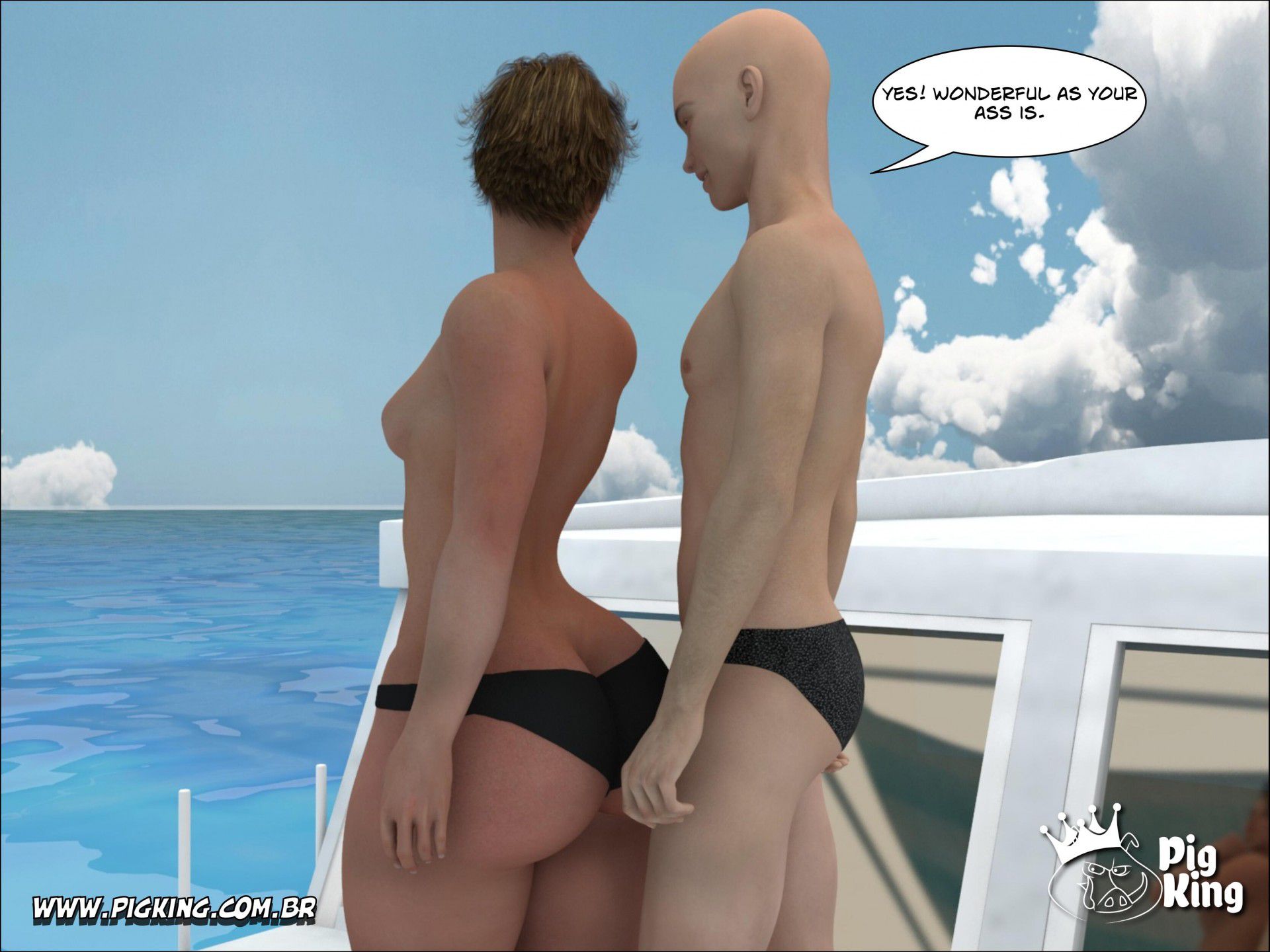 Tropical Paradise – Leonard, Helena, Katherine, Nininho [PigKing] 3 . Tropical Paradise - Nininho - Chapter 3 [PigKing] – page 21