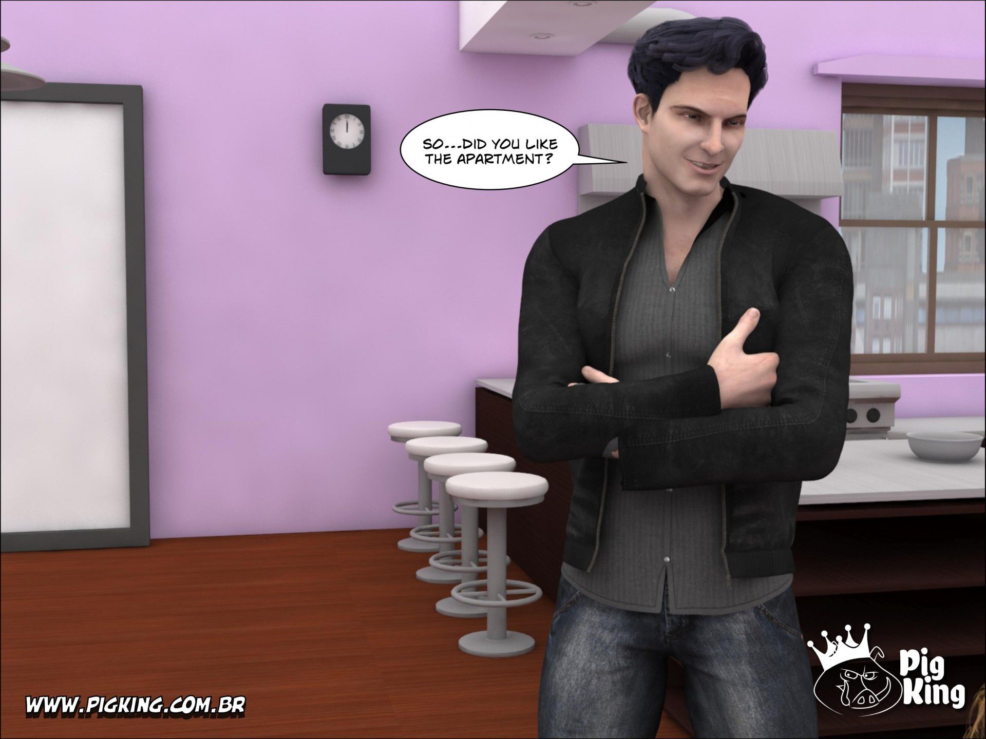 Living Together – Nininho, Julian [PigKing] 1 . Living Together - Nininho, Carlos - Chapter 1 [PigKing] – page 3