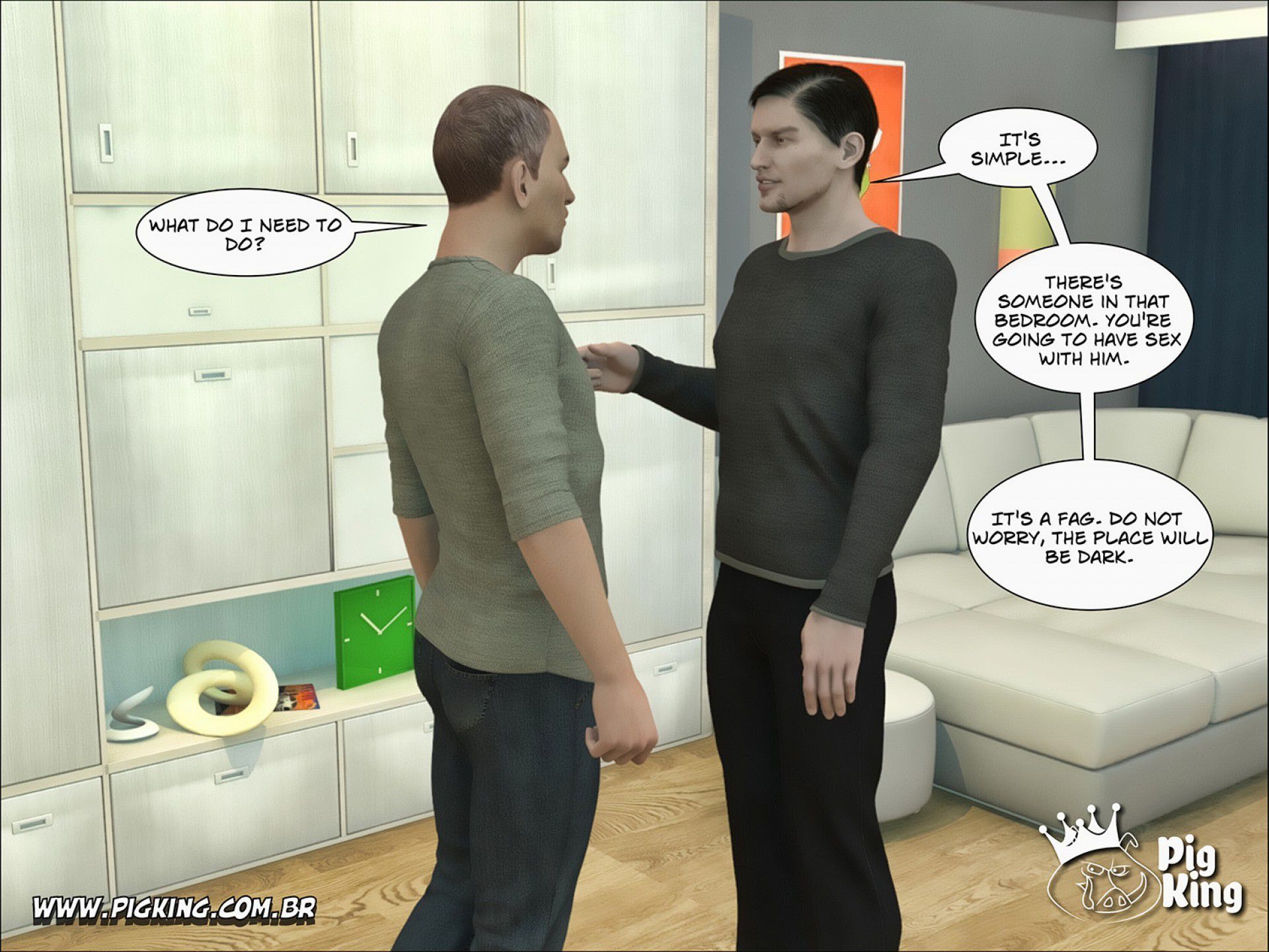 Payment Made – Dominique, Margaret [PigKing] 3 . Payment Made - Reginaldo, Dominique - Chapter 3 [PigKing] – page 3