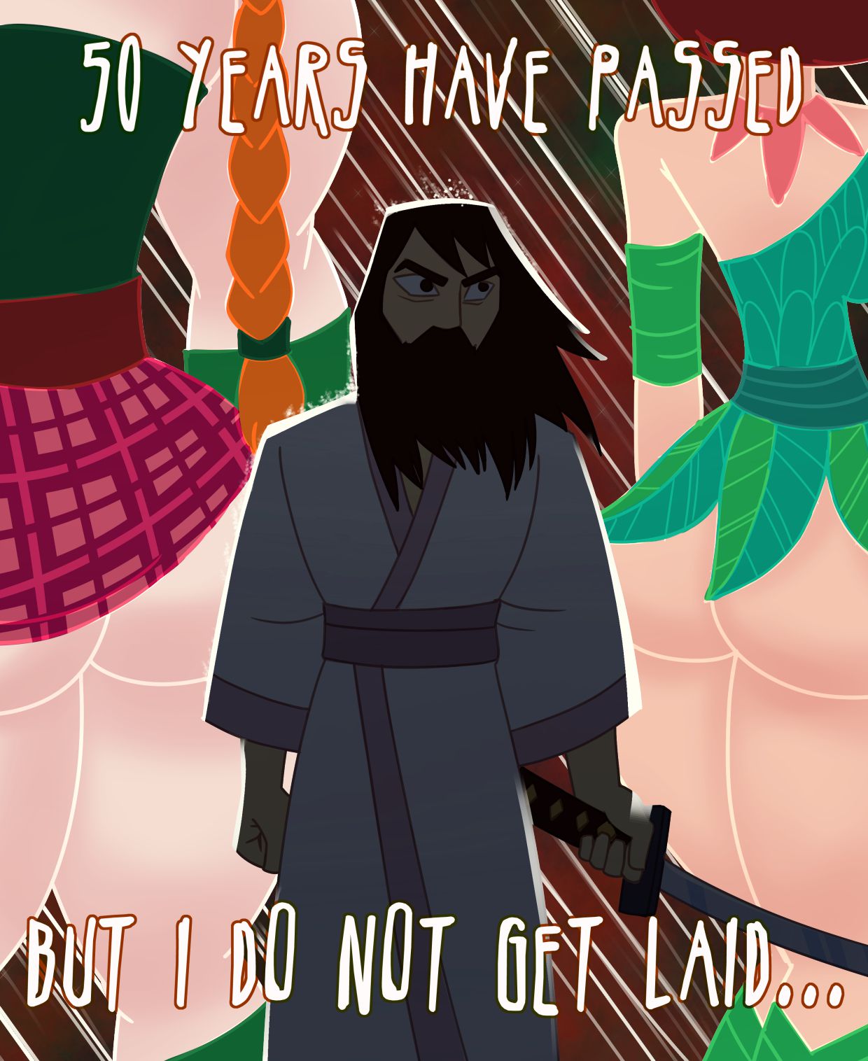 Extra Thicc (Samurai Jack) [Razter] 1 . Extra Thicc - Gotta Get Back, Back To The Ass - Chapter 1 (Samurai Jack) [Razter] – page 2