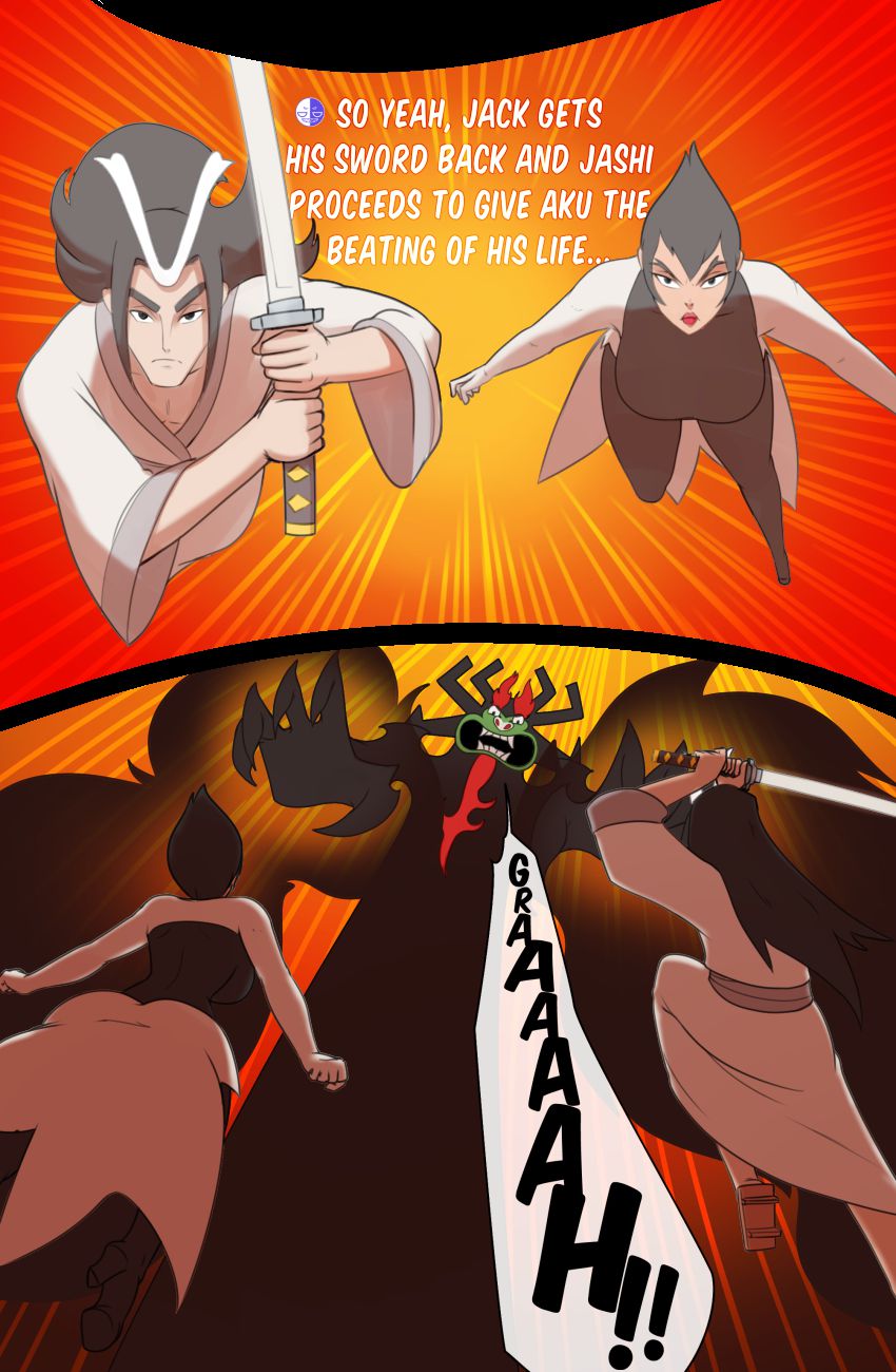 Extra Thicc (Samurai Jack) [Razter] 1 . Extra Thicc - Gotta Get Back, Back To The Ass - Chapter 1 (Samurai Jack) [Razter] – page 34