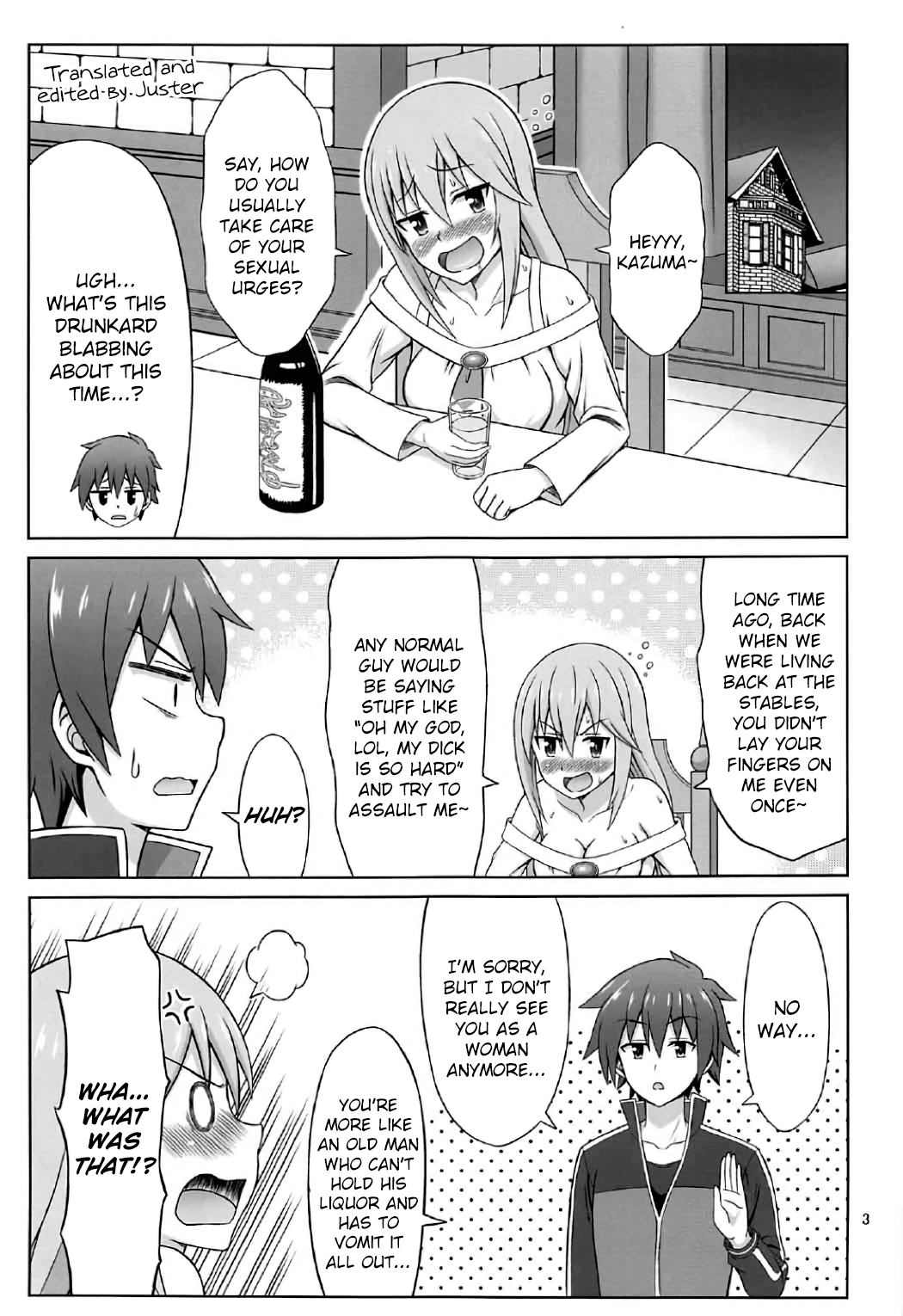 Explosions at Night! (Kono Subarashii Sekai ni Shukufuku wo!) [Eiji] 1 . Explosions at Night! - Chapter 1 (Kono Subarashii Sekai ni Shukufuku wo!) [Eiji] – page 2