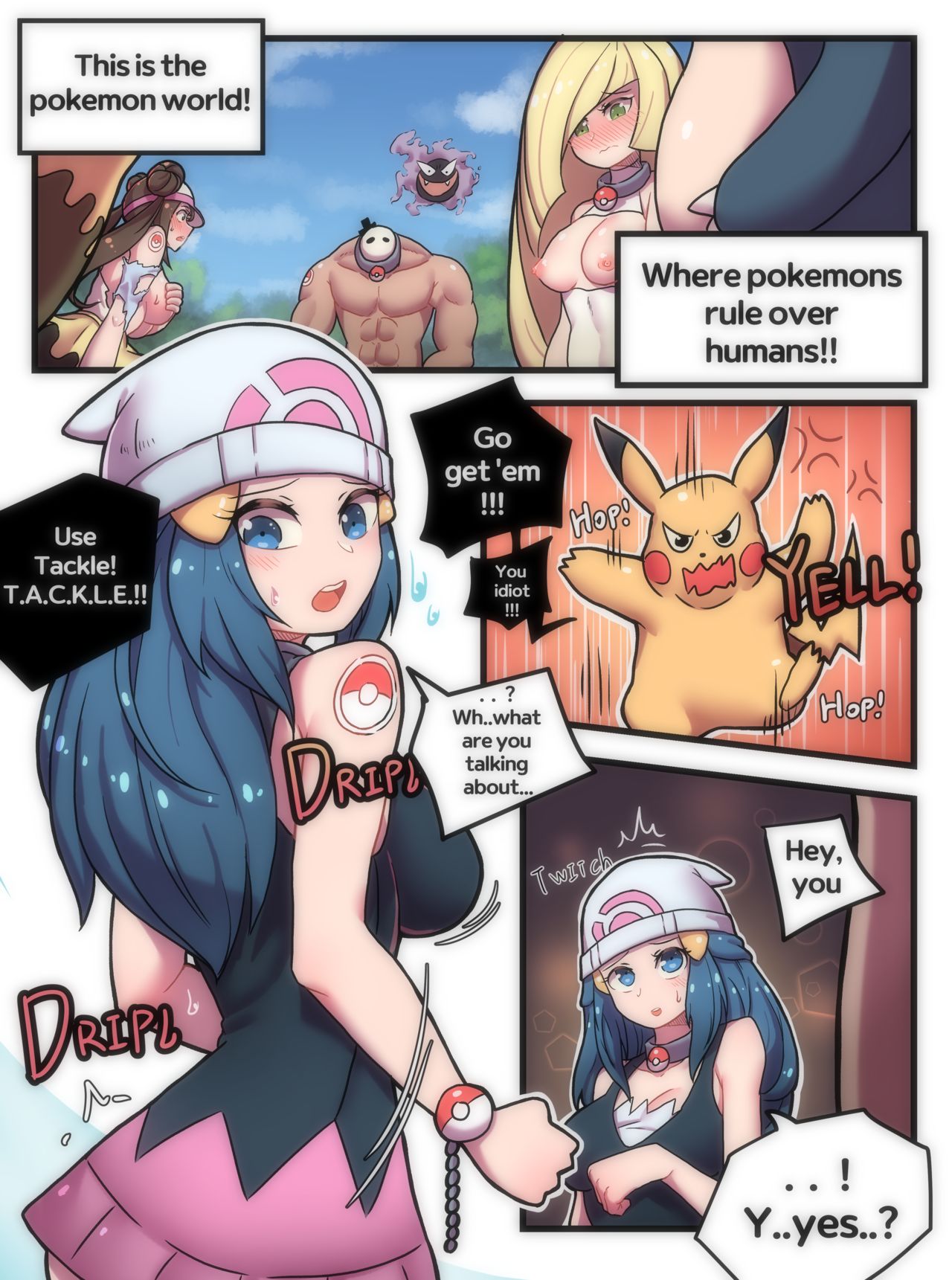 Pokemon World! (Pokemon) [Creeeen] 1 . Pokemon World!  - Chapter 1 (Pokemon) [Creeeen] – page 2