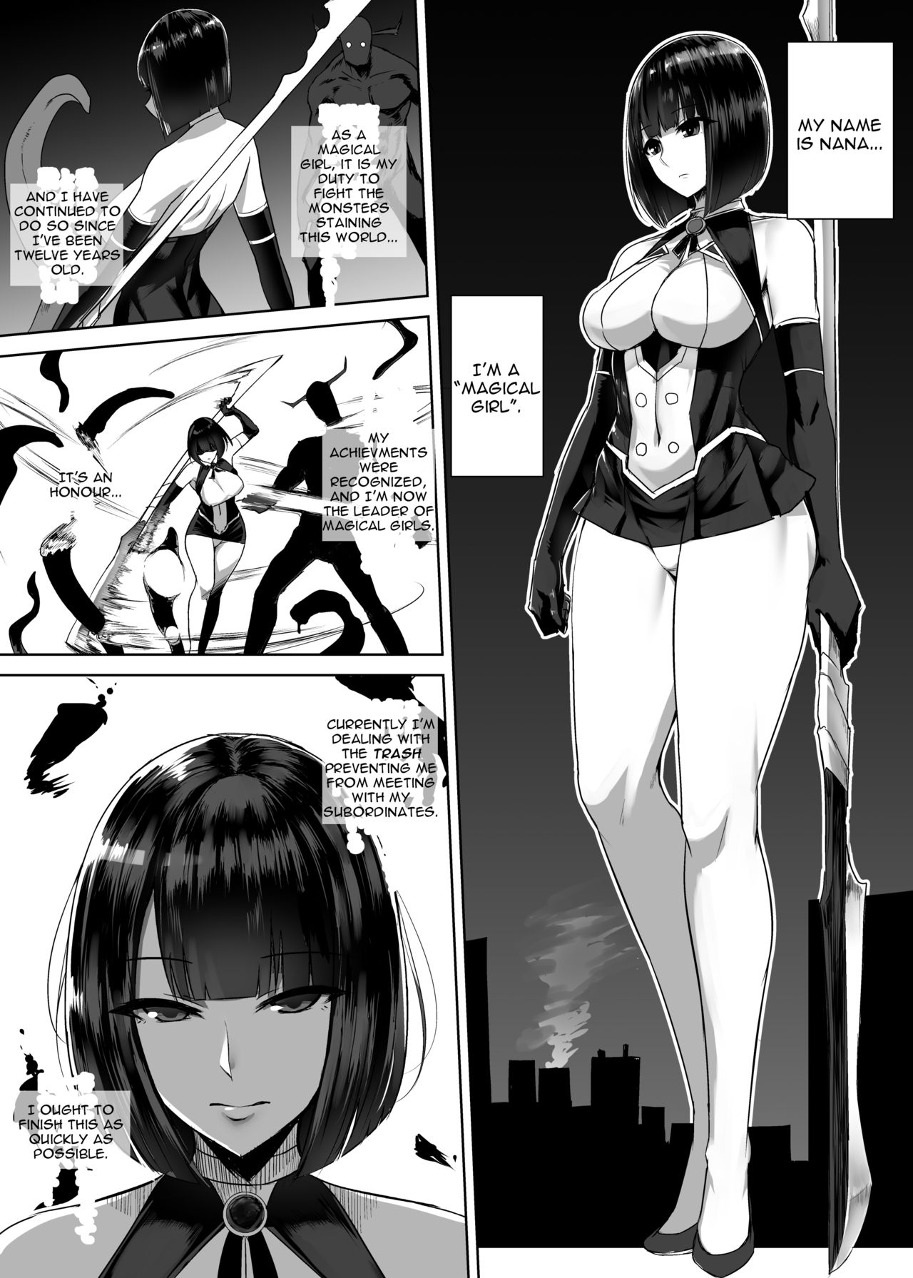 Shokushuu Shussan Mahou Shoujo [Ishimura] 1 . Shokushuu Shussan Mahou Shoujo - Chapter 1 [Ishimura] – page 1