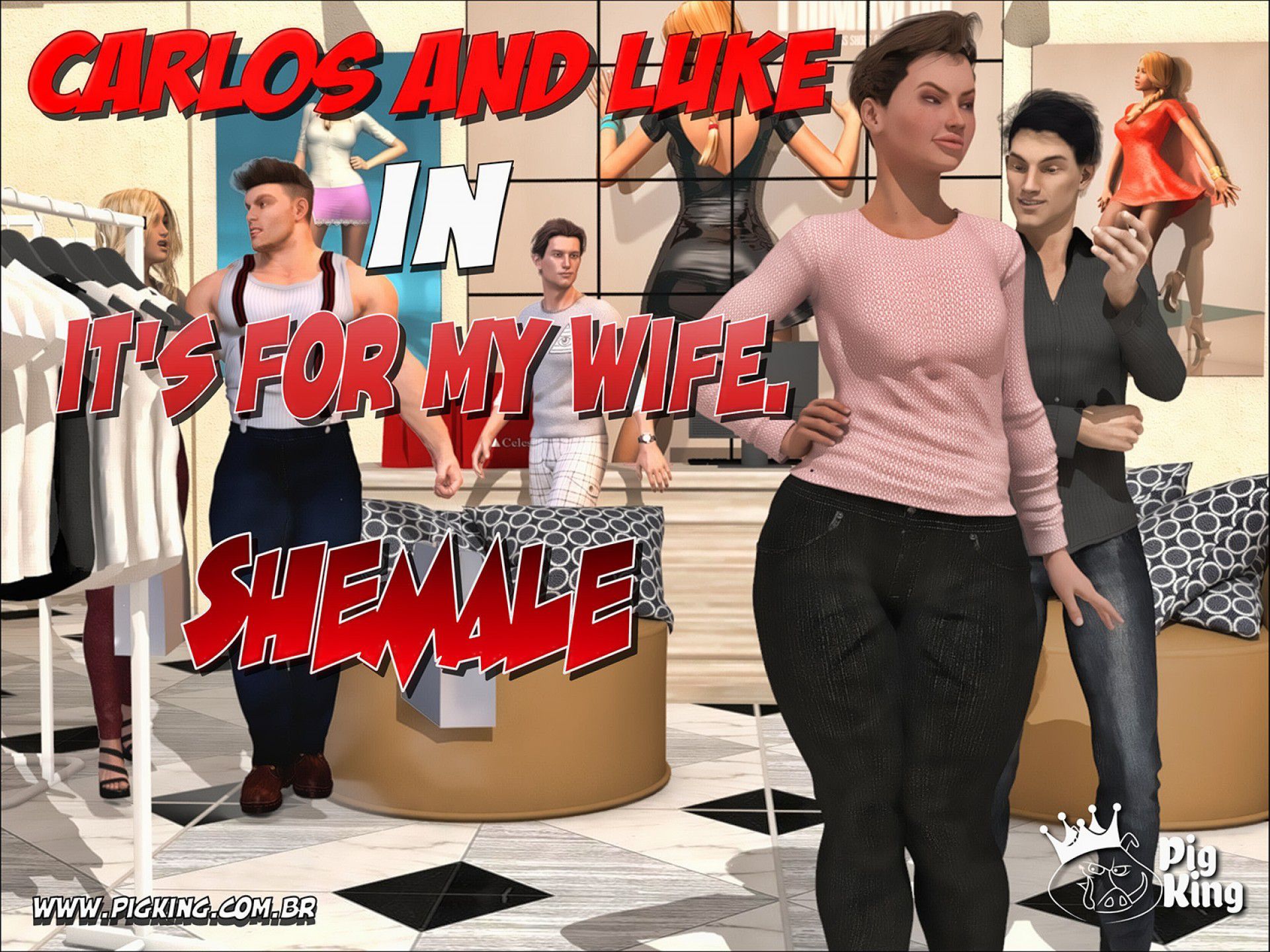 It’s For My Wife – Luke [PigKing] 1 . It's For My Wife - Luke, Carlos - Chapter 1 [PigKing] – page 1