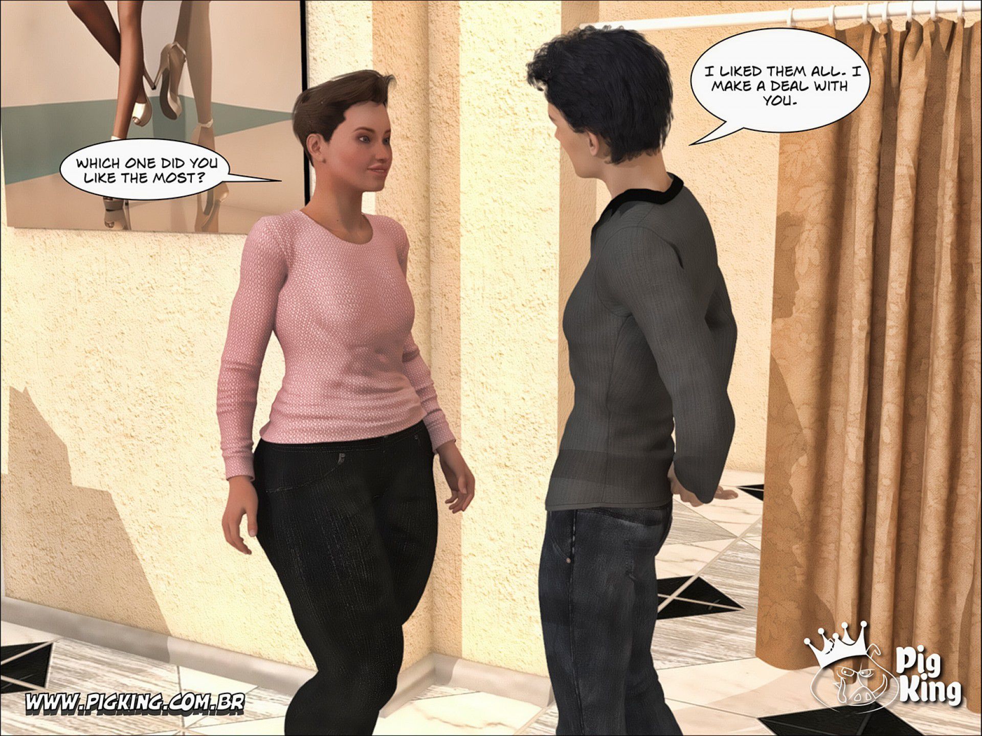 It’s For My Wife – Luke [PigKing] 1 . It's For My Wife - Luke, Carlos - Chapter 1 [PigKing] – page 11