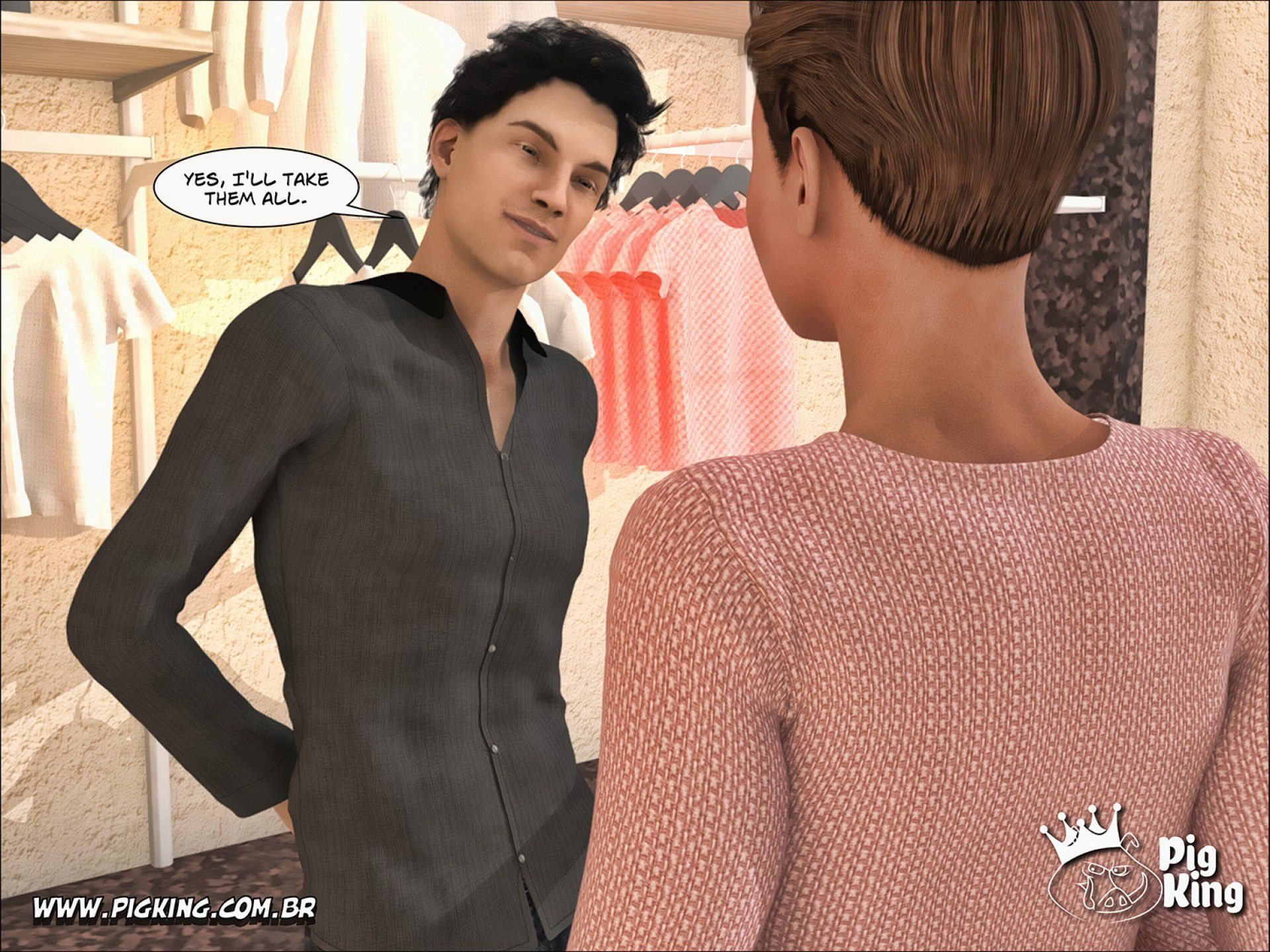 It’s For My Wife – Luke [PigKing] 1 . It's For My Wife - Luke, Carlos - Chapter 1 [PigKing] – page 14