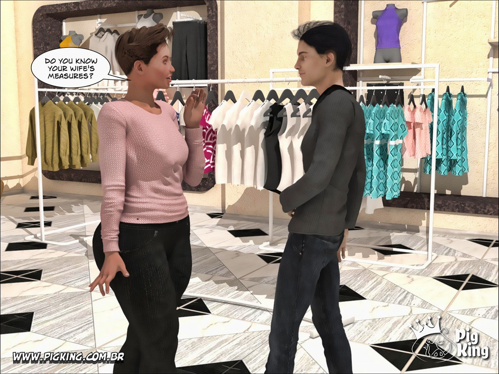 It’s For My Wife – Luke [PigKing] 1 . It's For My Wife - Luke, Carlos - Chapter 1 [PigKing] – page 5