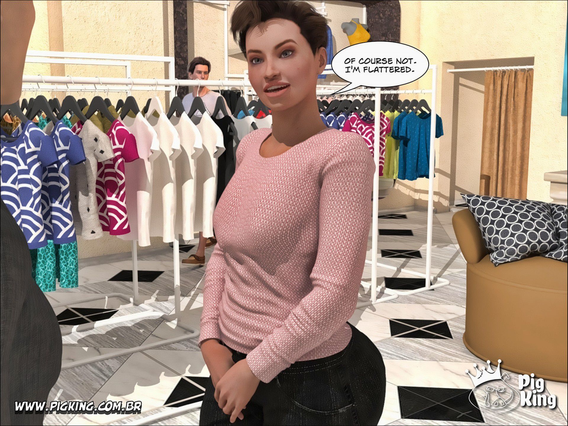 It’s For My Wife – Luke [PigKing] 1 . It's For My Wife - Luke, Carlos - Chapter 1 [PigKing] – page 7