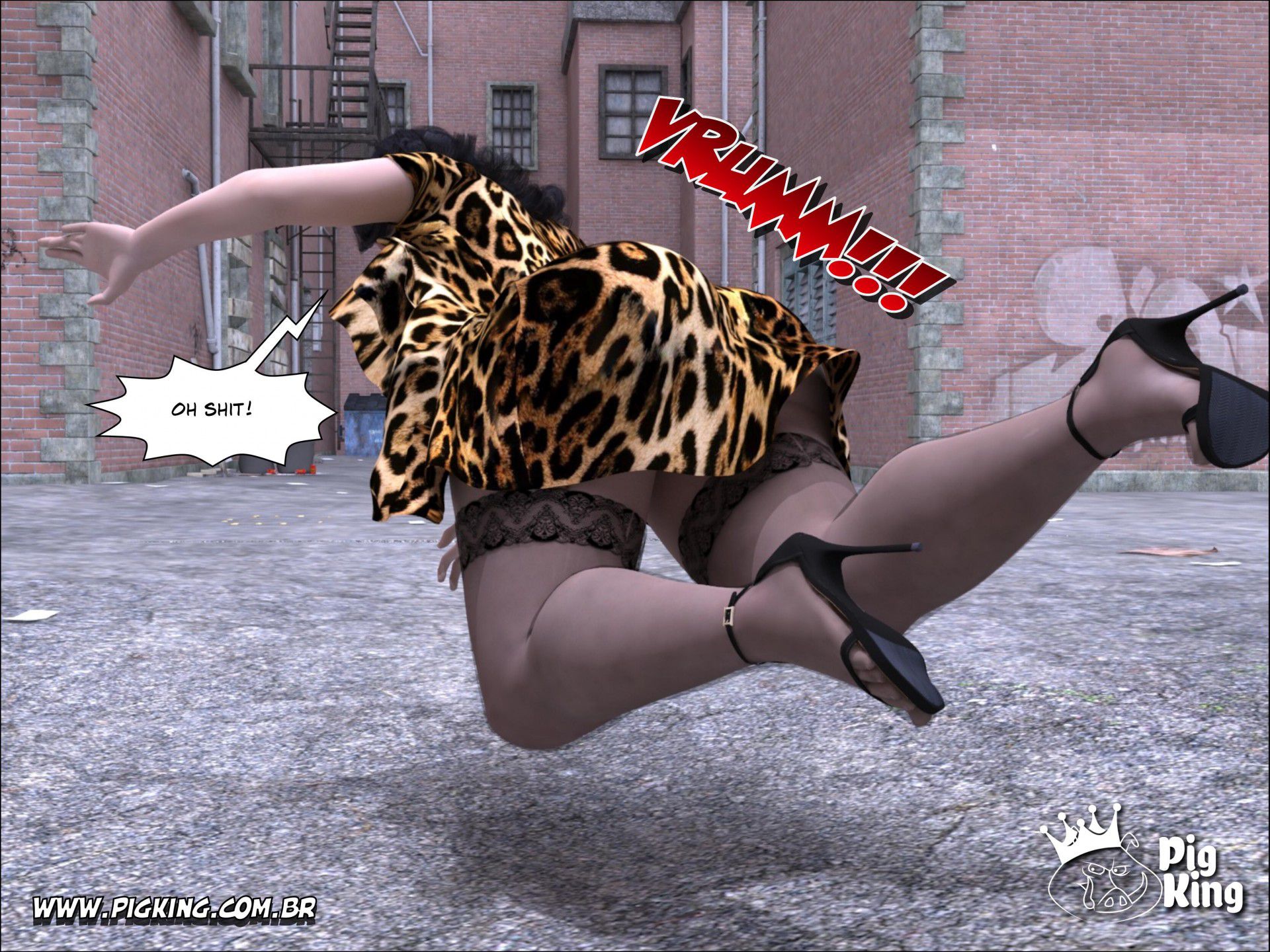 Rush Hour – Brigitte [PigKing] 3 . The Lady Of The Subway - Brigitte - Chapter 2 [PigKing] – page 14