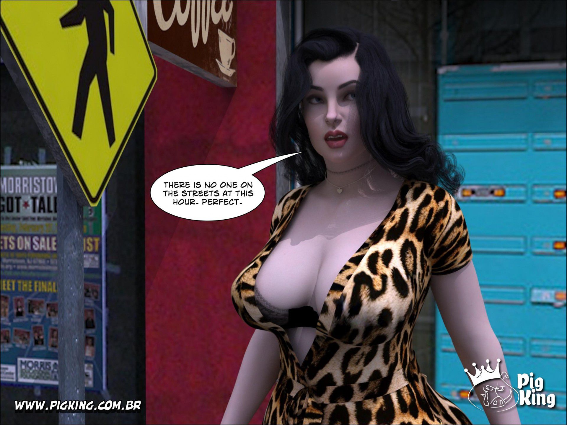 Rush Hour – Brigitte [PigKing] 3 . The Lady Of The Subway - Brigitte - Chapter 2 [PigKing] – page 3