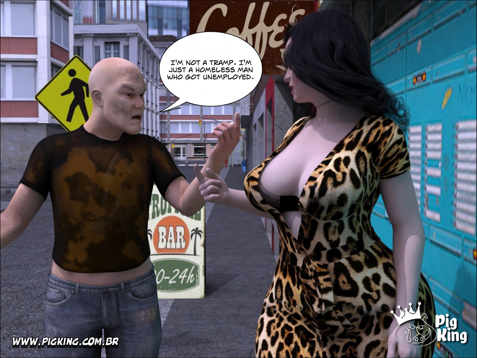 Rush Hour – Brigitte [PigKing] 3 . The Lady Of The Subway - Brigitte - Chapter 2 [PigKing] – page 7