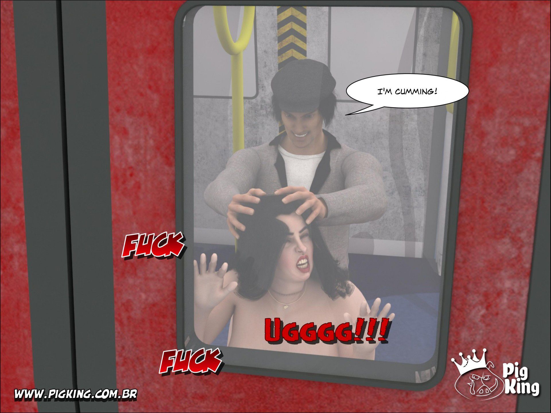 Rush Hour – Brigitte [PigKing] 2 . The Lady Of The Subway - Brigitte - Chapter 1 [PigKing] – page 56