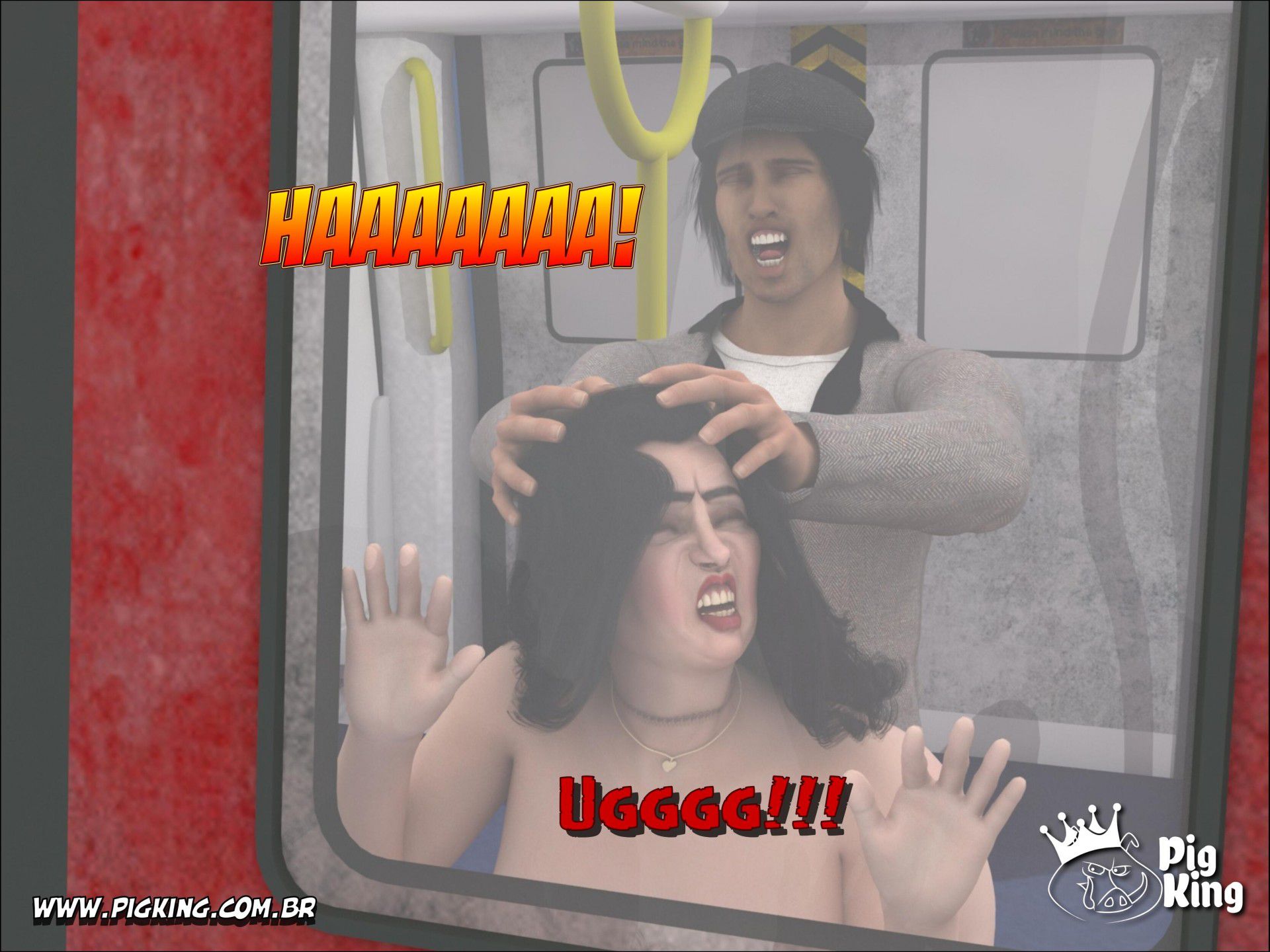 Rush Hour – Brigitte [PigKing] 2 . The Lady Of The Subway - Brigitte - Chapter 1 [PigKing] – page 57