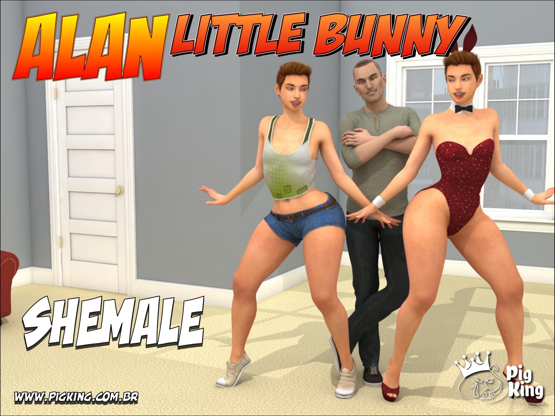 Little Bunny – Alan [PigKing] 1 . Little Bunny - Alan, Reginaldo - Chapter 1 [PigKing] – page 1
