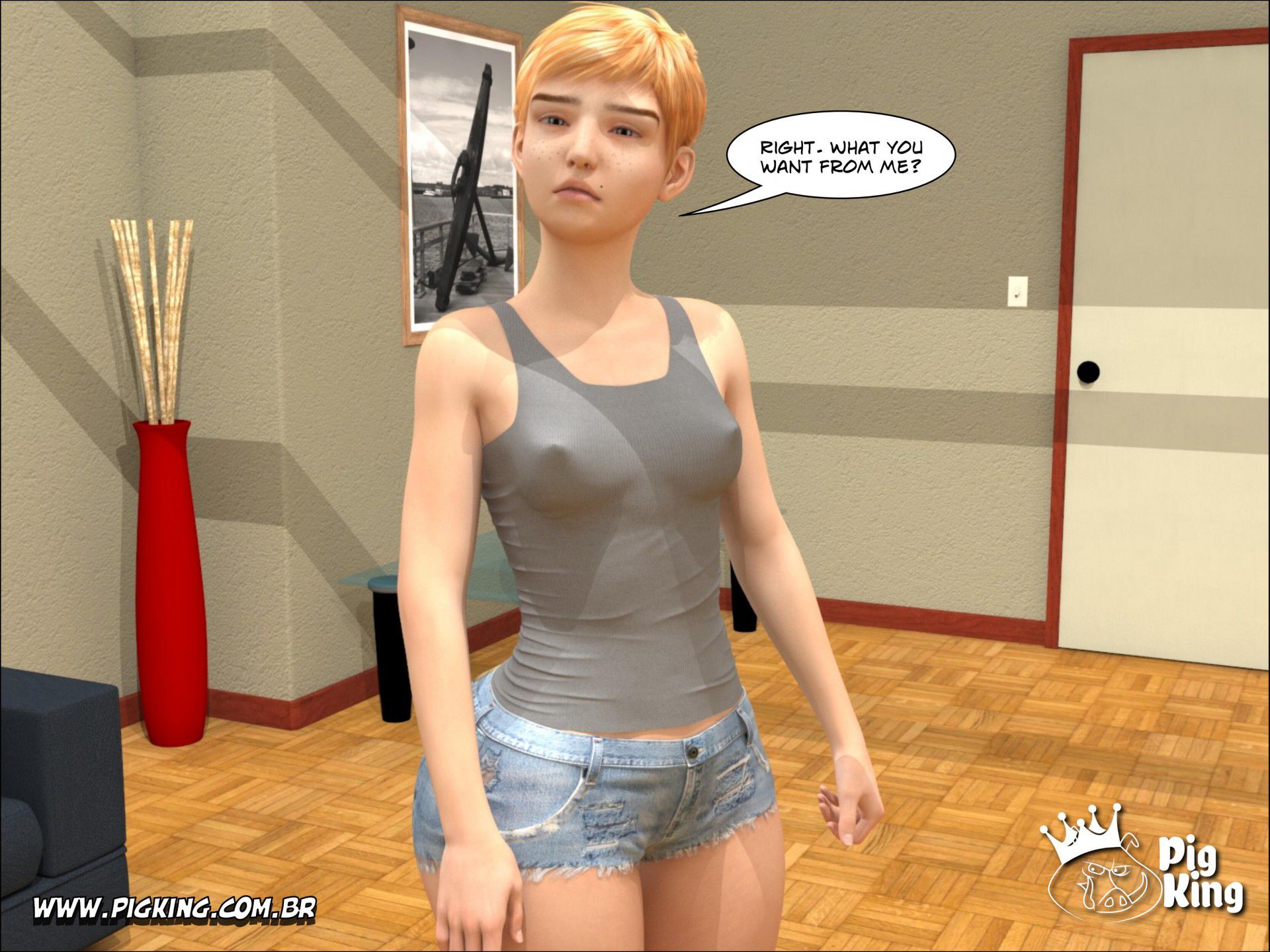 Best Friends – Margaret, Brigitte, Dominique [PigKing] 2 . Best Friends - Brigitte - Chapter 2 [PigKing] – page 6