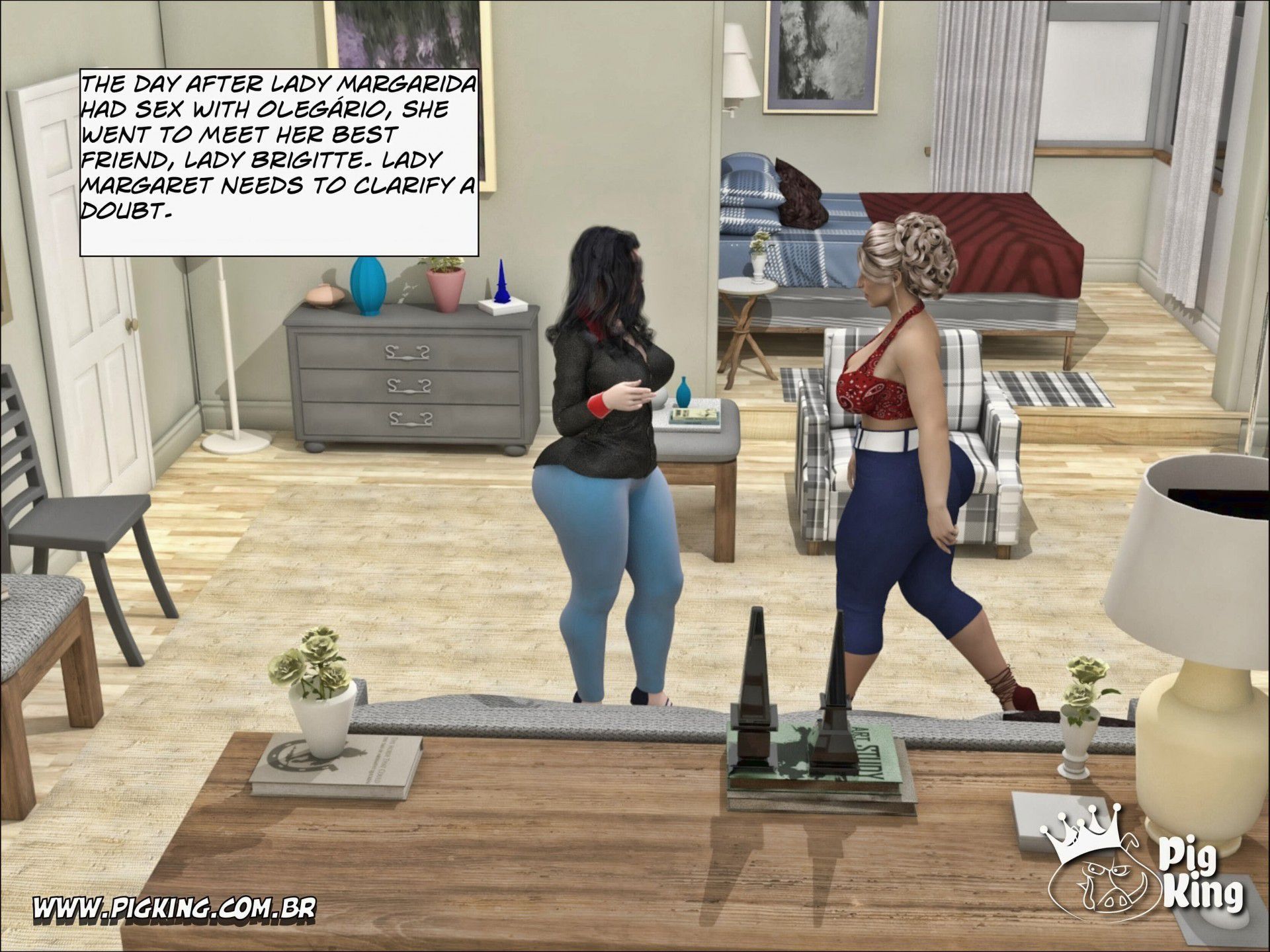 Best Friends – Margaret, Brigitte, Dominique [PigKing] 1 . Best Friends - Margaret, Brigitte - Chapter 1 [PigKing] – page 2