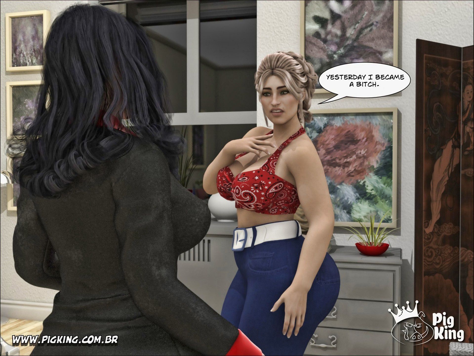 Best Friends – Margaret, Brigitte, Dominique [PigKing] 1 . Best Friends - Margaret, Brigitte - Chapter 1 [PigKing] – page 5