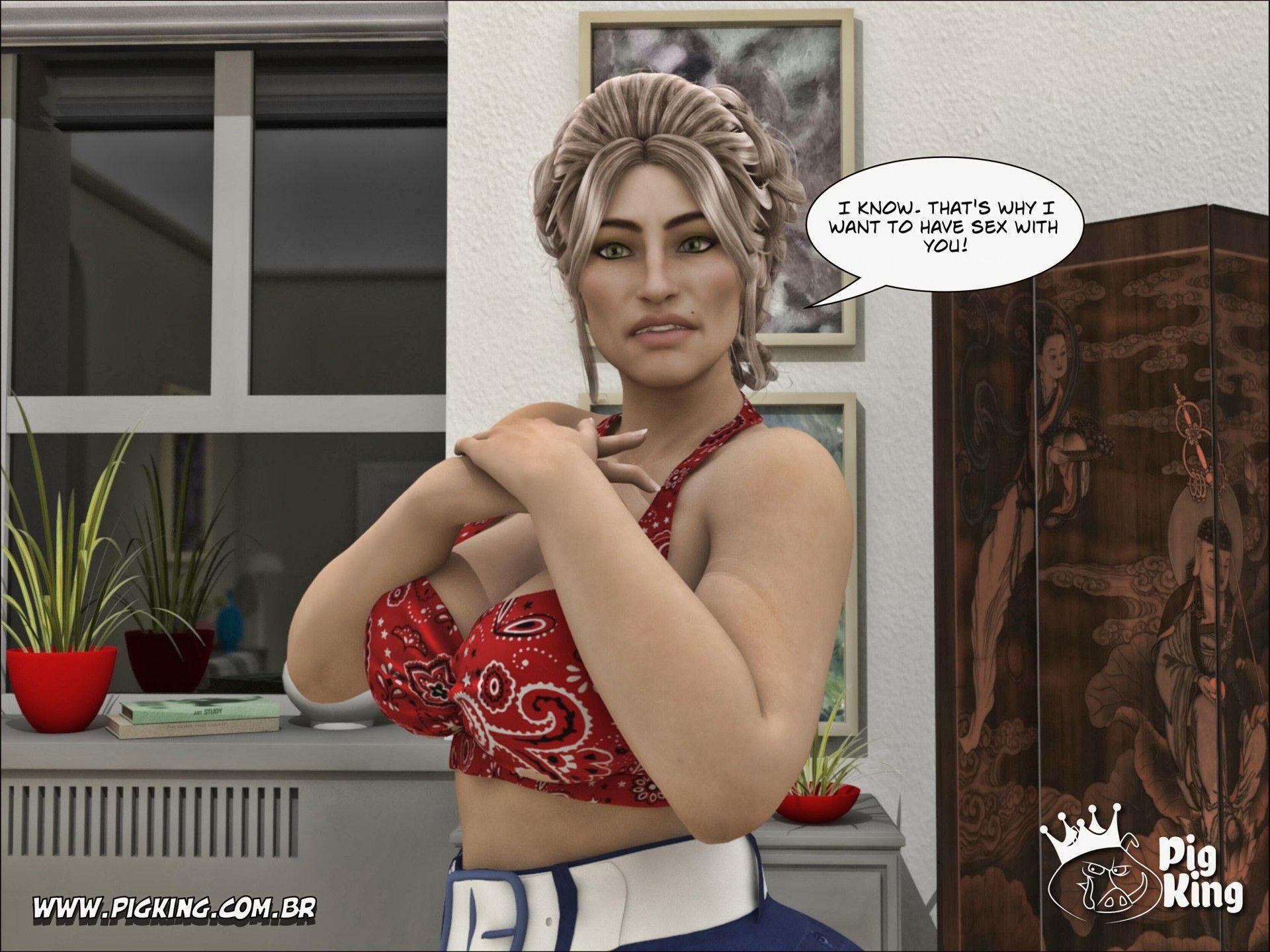 Best Friends – Margaret, Brigitte, Dominique [PigKing] 1 . Best Friends - Margaret, Brigitte - Chapter 1 [PigKing] – page 9