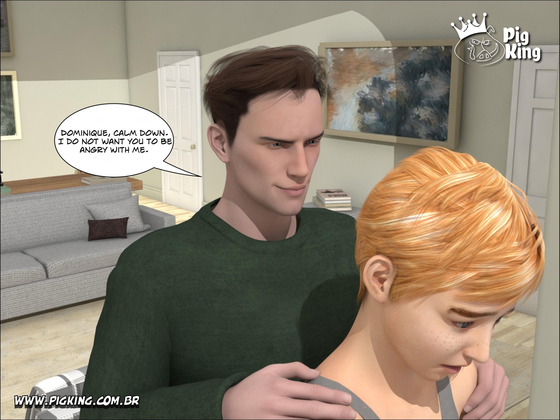 Best Friends – Margaret, Brigitte, Dominique [PigKing] 4 . Innocence - Dominique - Chapter 1 [PigKing] – page 10