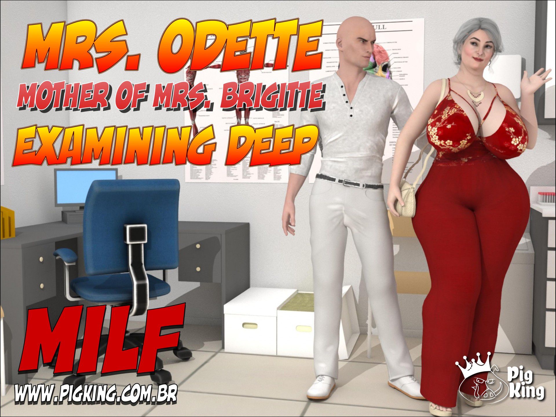 Examining Deep – Odette [PigKing] 1 . Examining Deep - Odette, Dillan - Chapter 1 [PigKing] – page 1