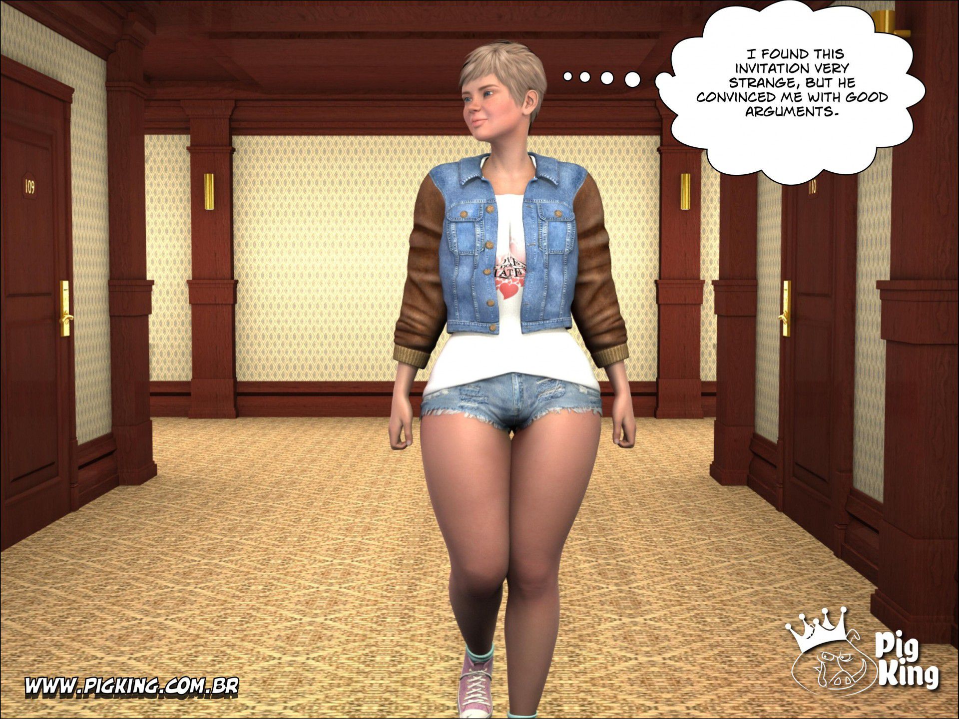 Room 108 – Leonard, Nininho [PigKing] 1 . Room 108 - Leonard - Chapter 1 [PigKing] – page 3