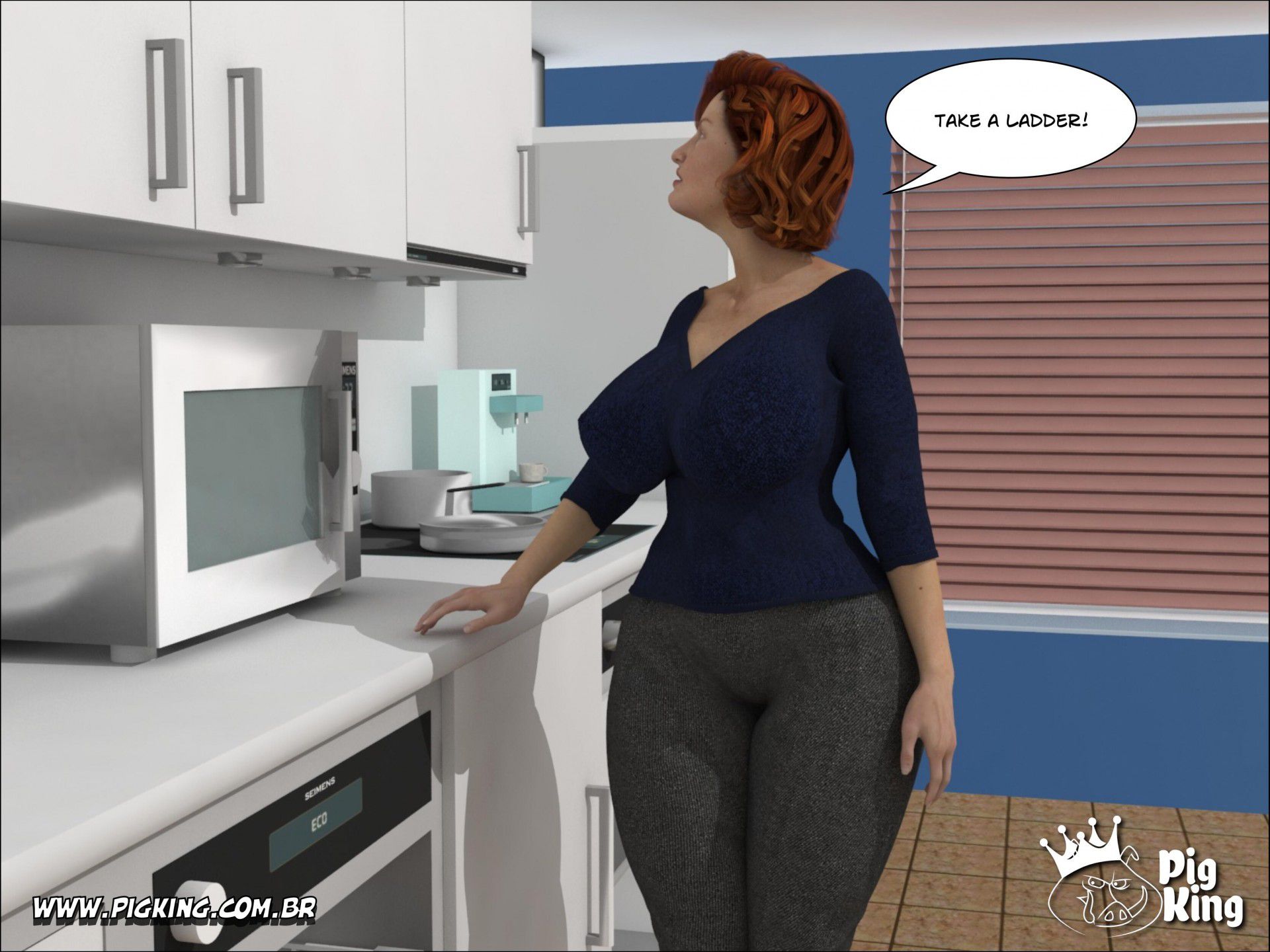 Cleaning – Katherine [PigKing] 1 . Cleaning - Katherine, Brendon - Chapter 1 [PigKing] – page 8
