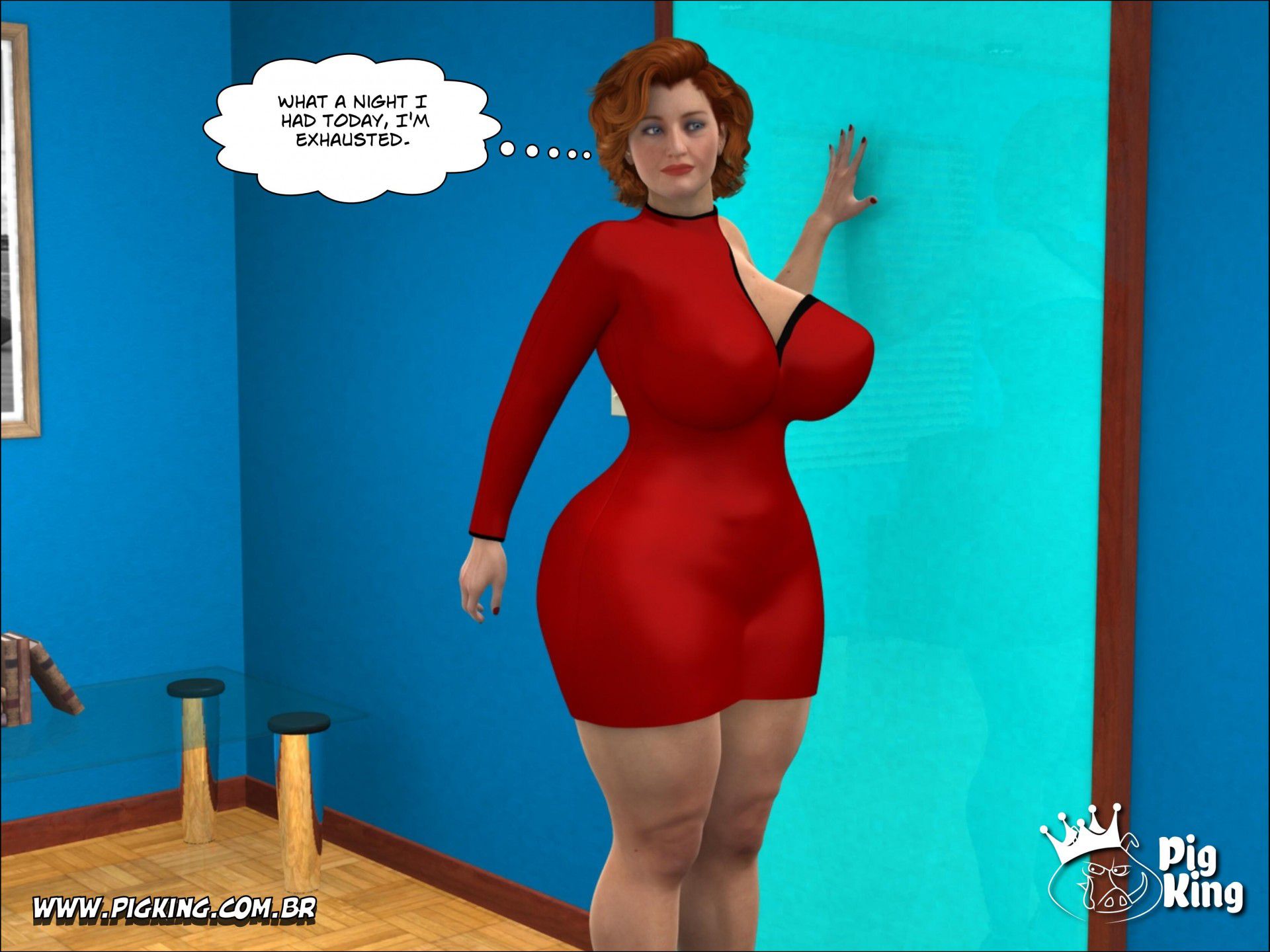 Cleaning – Katherine [PigKing] 2 . What You Want? - Katherine, Brendon - Chapter 1 [PigKing] – page 2