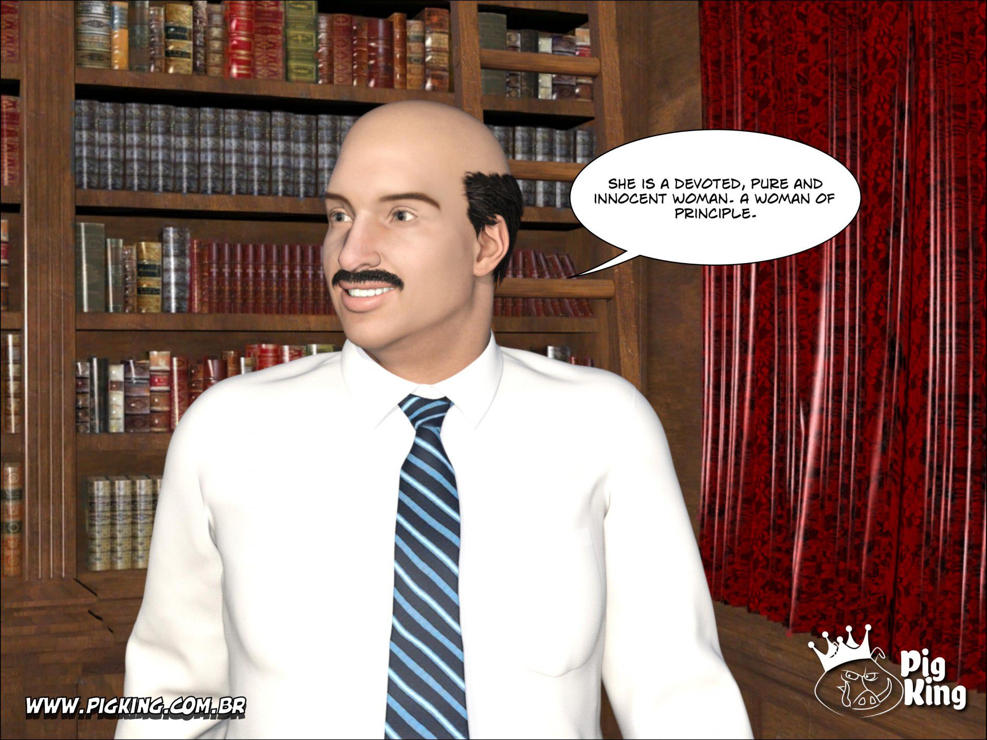 Librarian – Sabrina [PigKing] 1 . Librarian - Sabrina - Chapter 1 [PigKing] – page 31