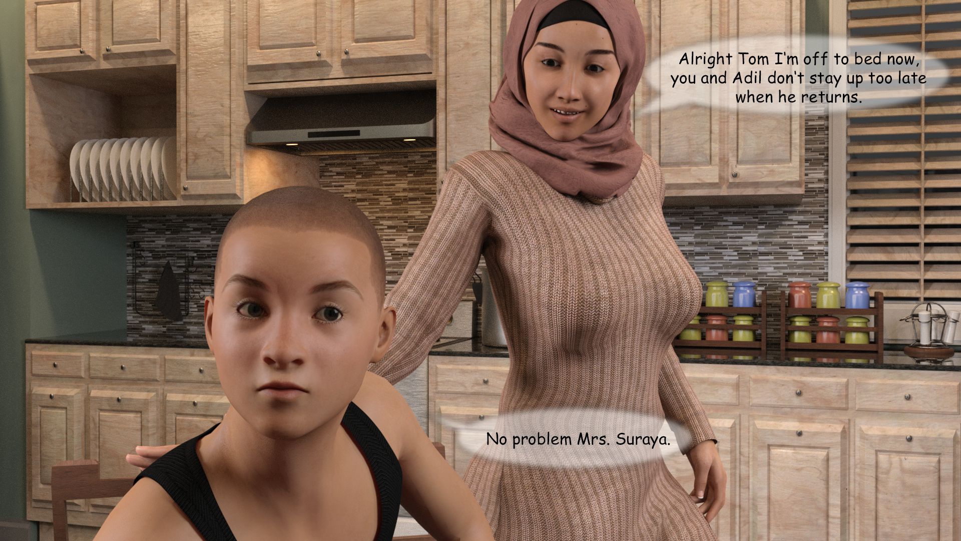 My Son’s Best Friend [VforVendettaV] 1 . My Son's Best Friend  - Chapter 1 [VforVendettaV] – page 9
