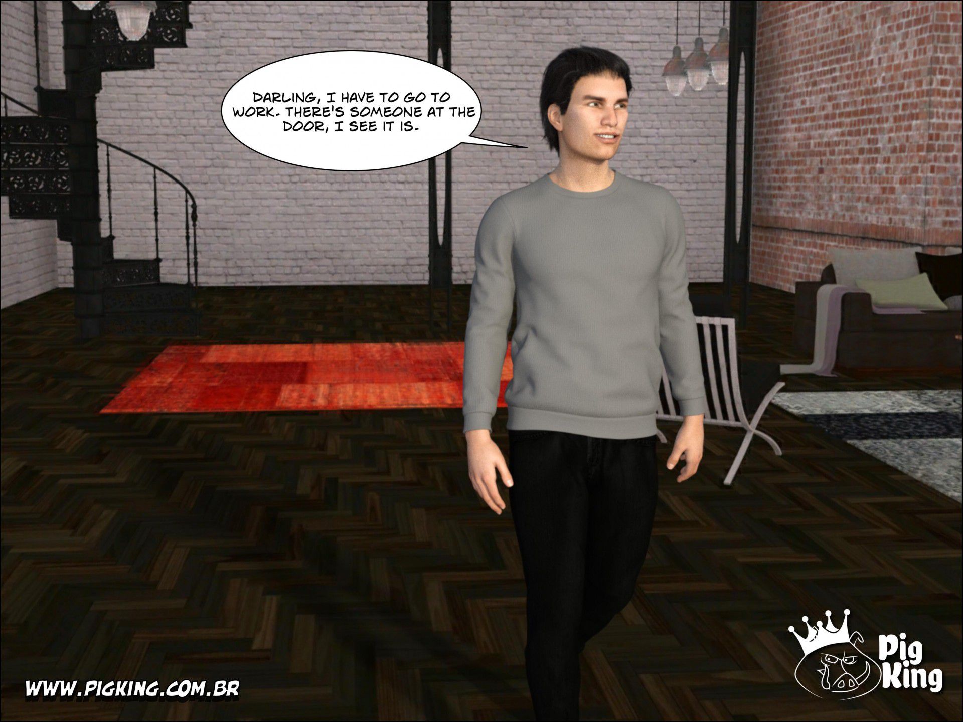 New House – Kit Ketlin [PigKing] 1 . New House - Kit Ketlin  - Chapter 1 [PigKing] – page 54