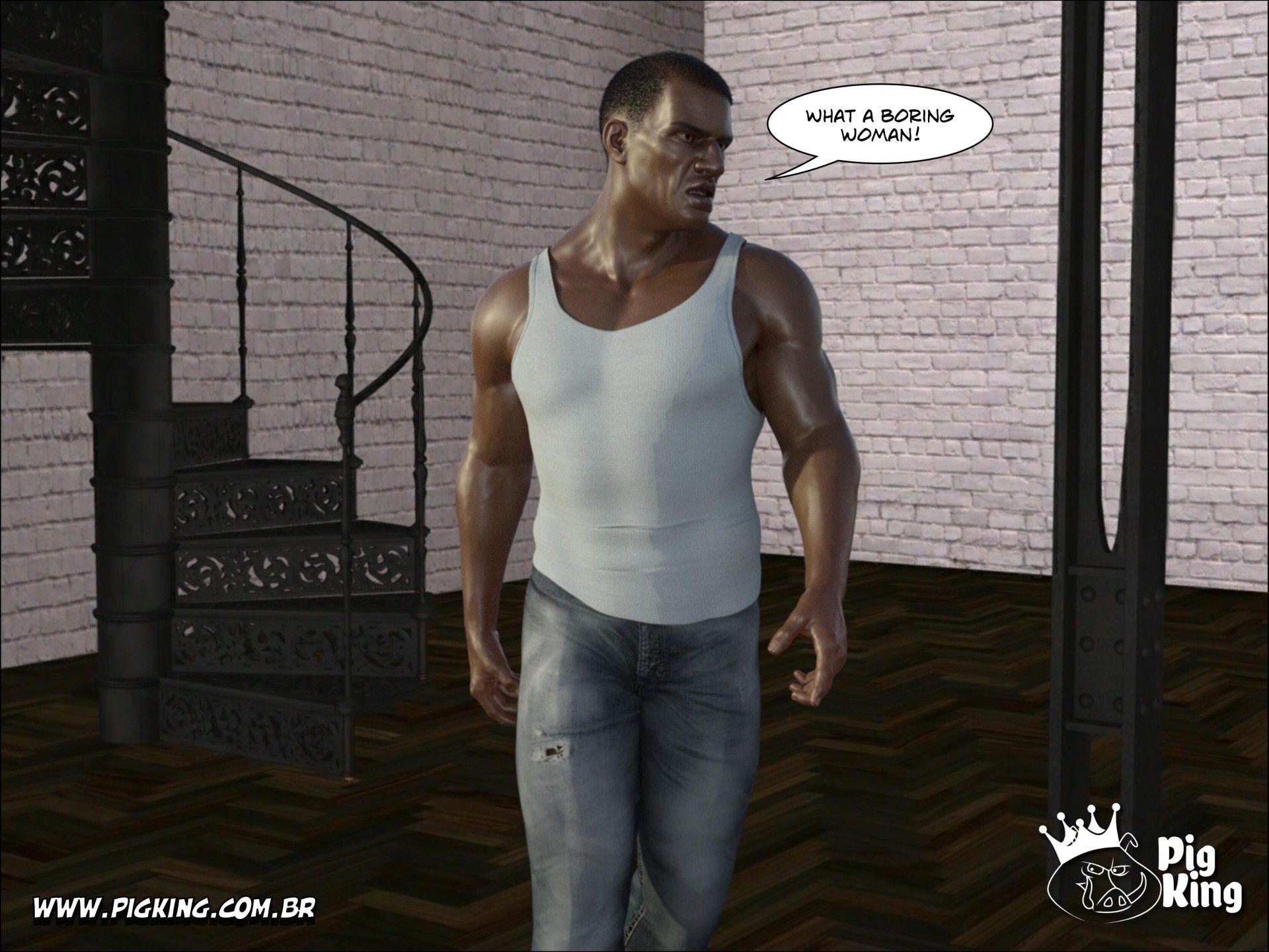 New House – Kit Ketlin [PigKing] 1 . New House - Kit Ketlin  - Chapter 1 [PigKing] – page 7