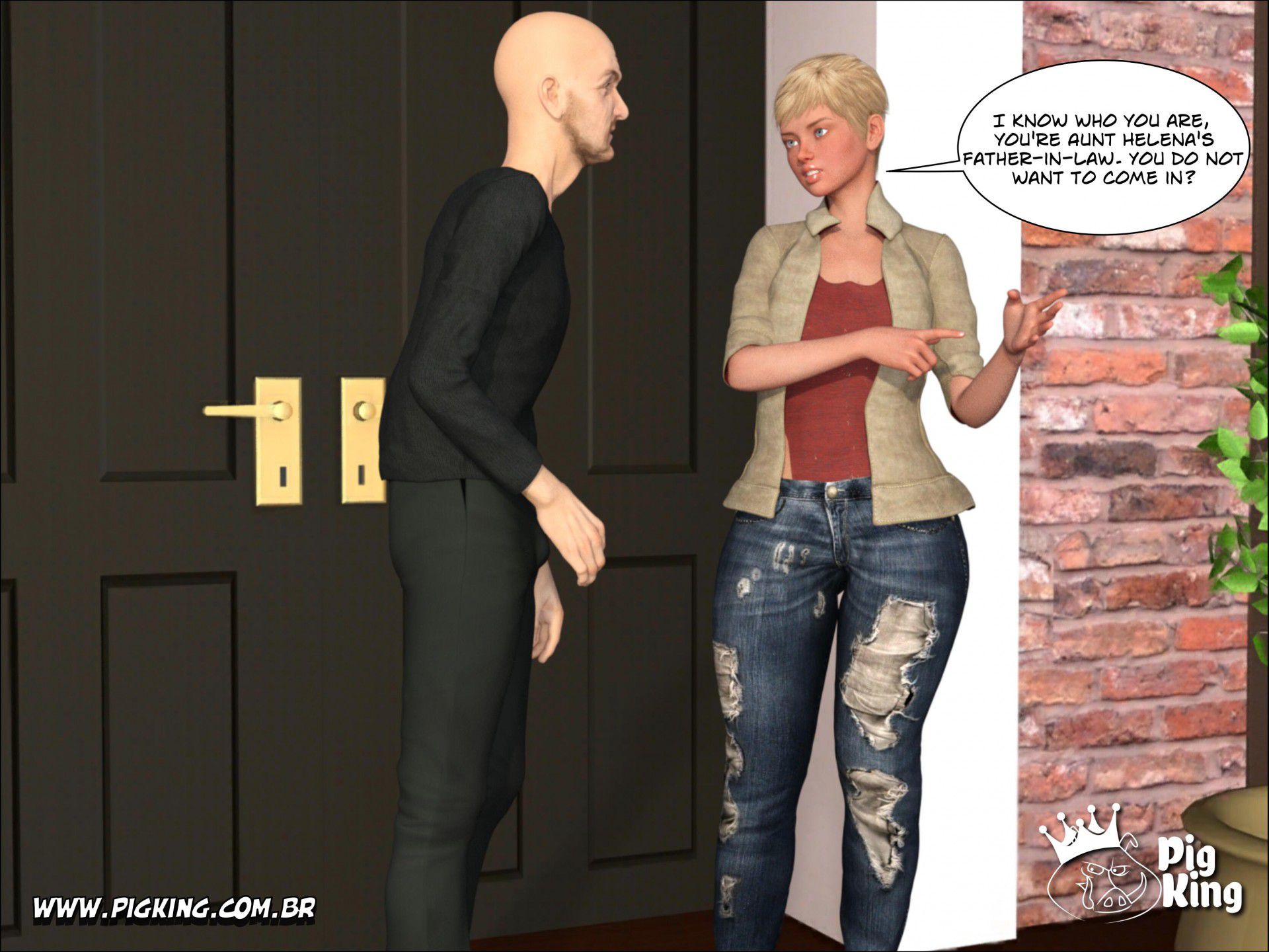 Father-In-Law – Leonard, Nininho, Julian [PigKing] 1 . Father-In-Law - Leonard - Chapter 1 [PigKing] – page 5